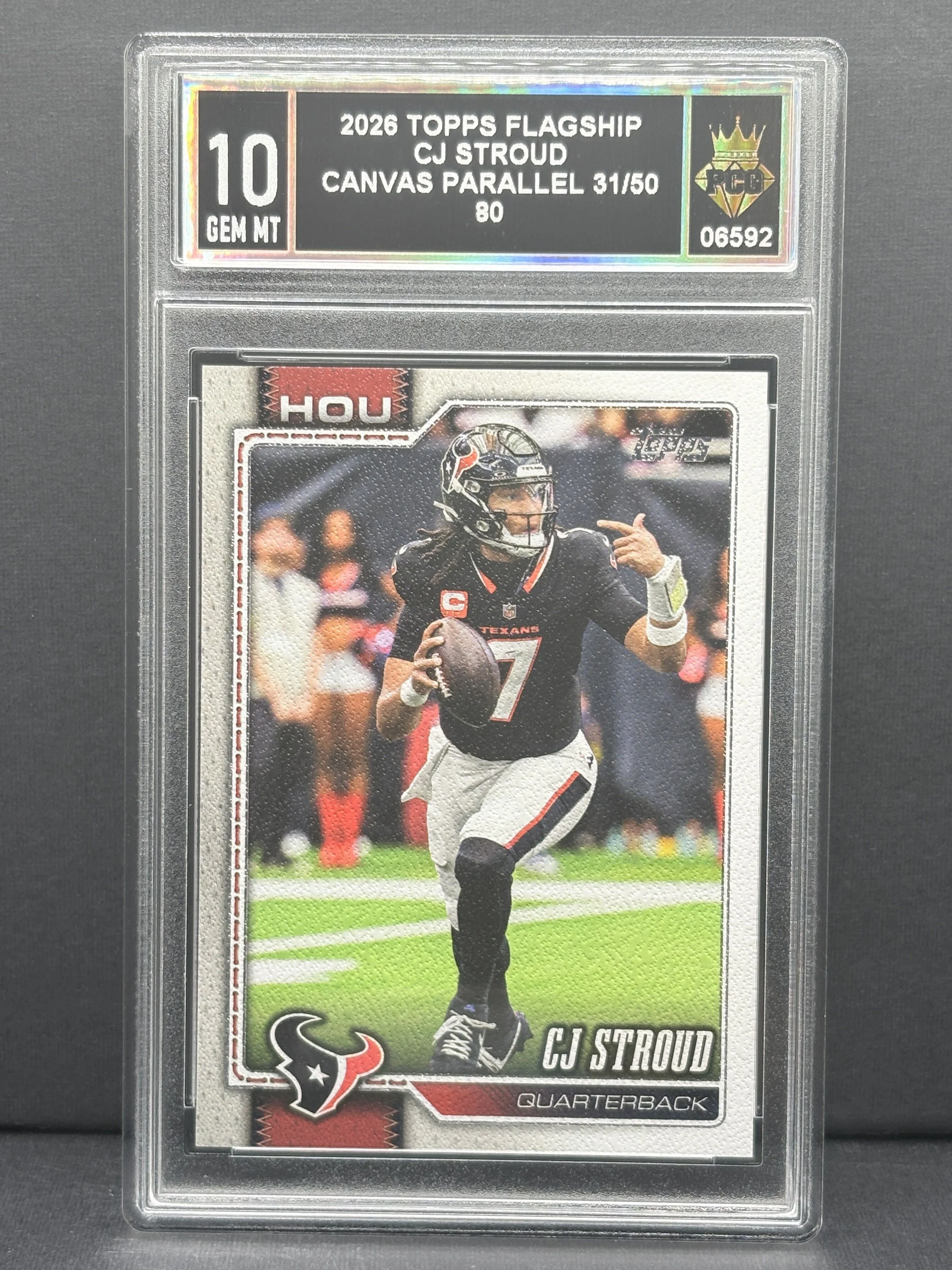 #06592 2026 CJ STROUD 10 GEM MT