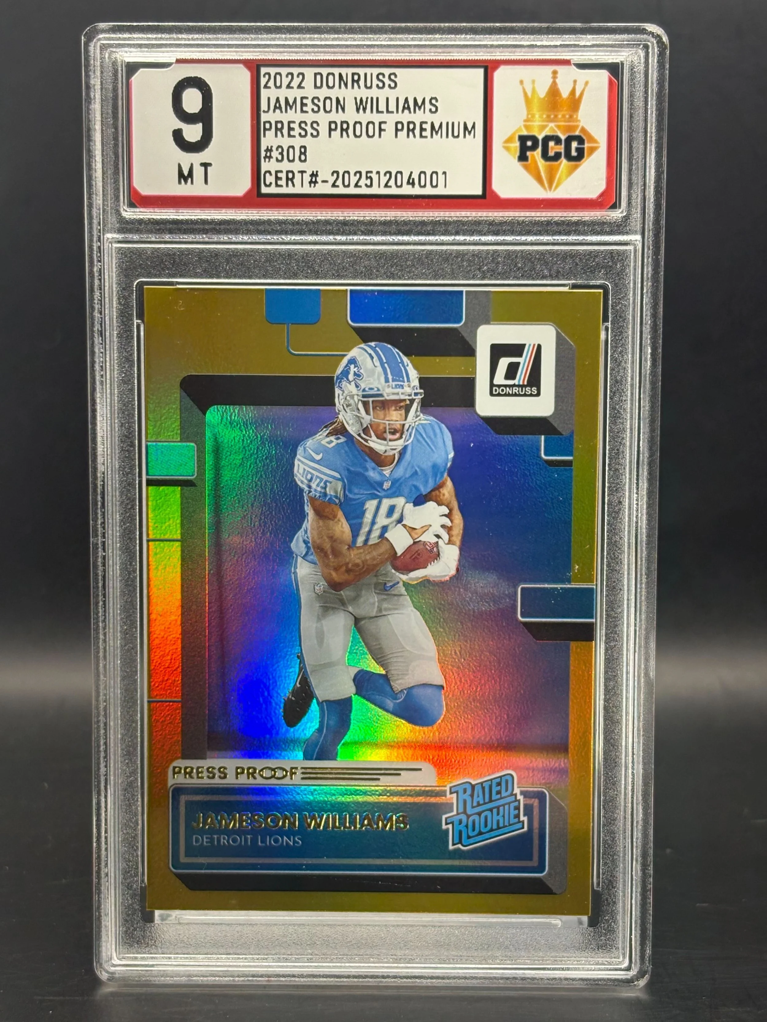 #20251204001 Jameson Williams 9 MT