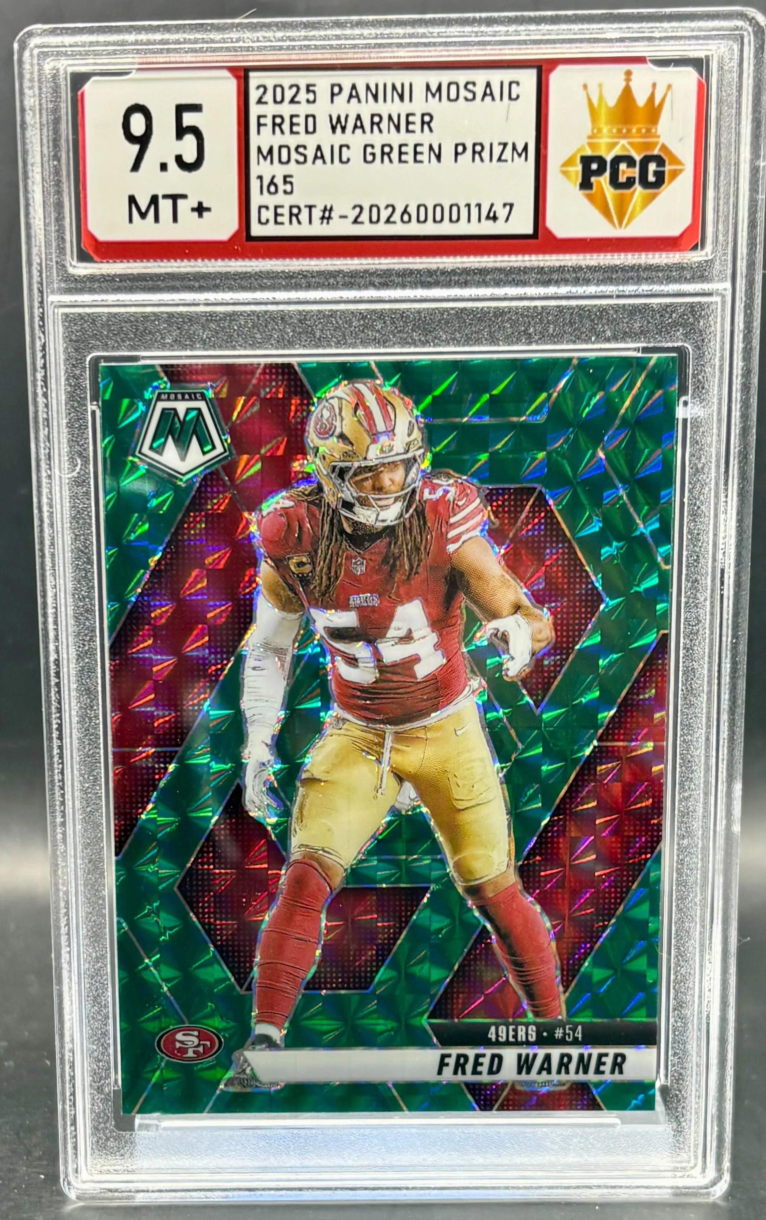 #20260001147 2025 FRED WARNER 9.5 MT+