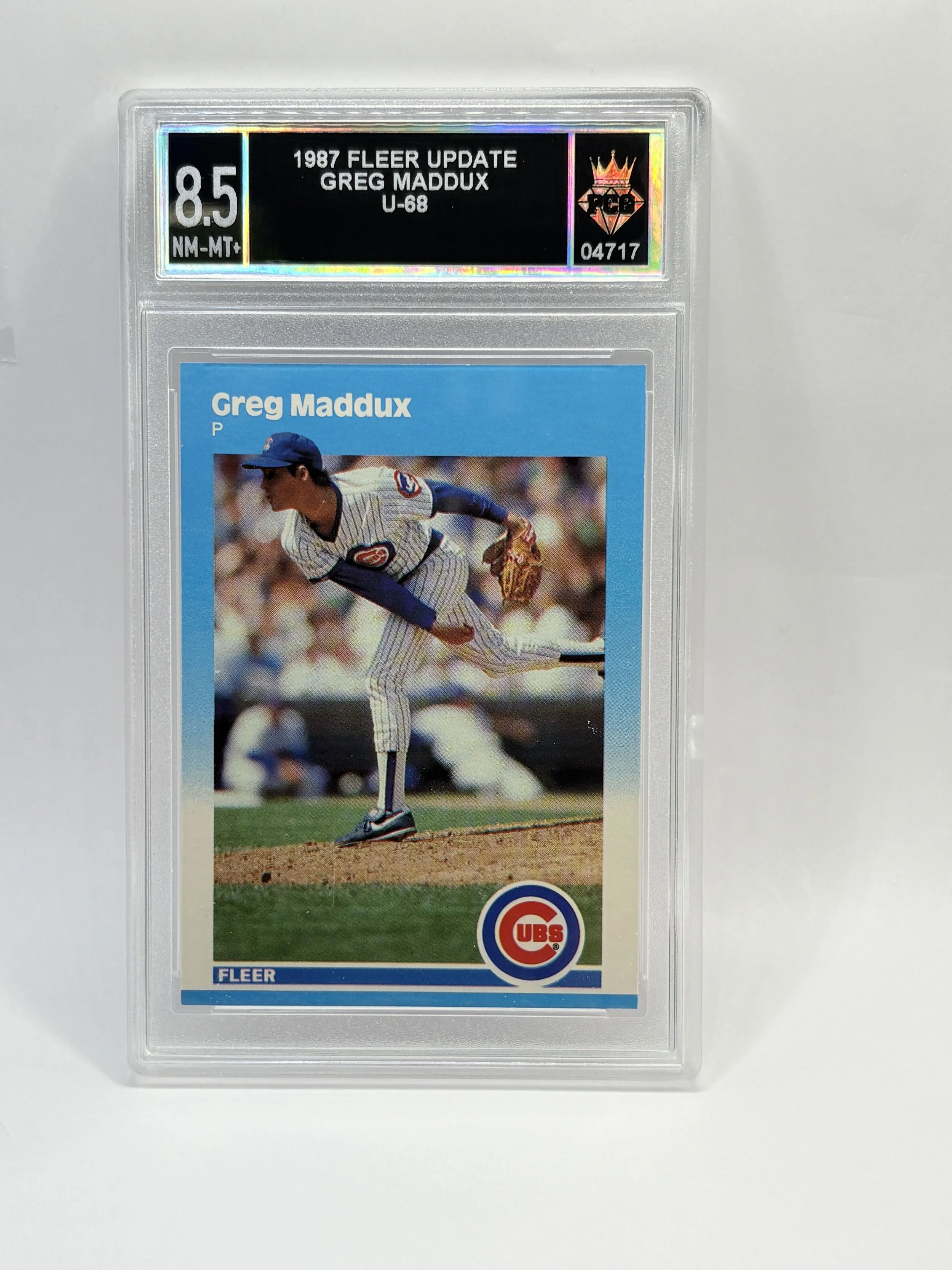 #20260004717 1987 GREG MADDUX 8.5 NM-MT+