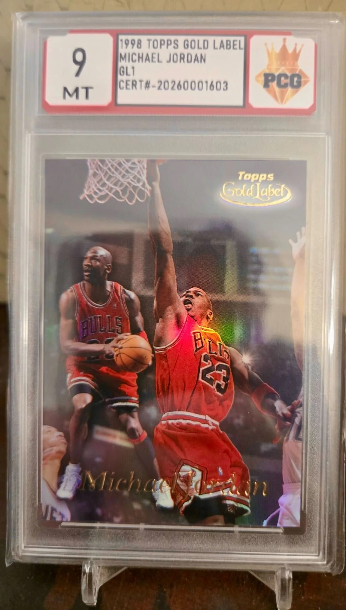 #20260001603 1998 MICHAEL JORDAN 9 MT