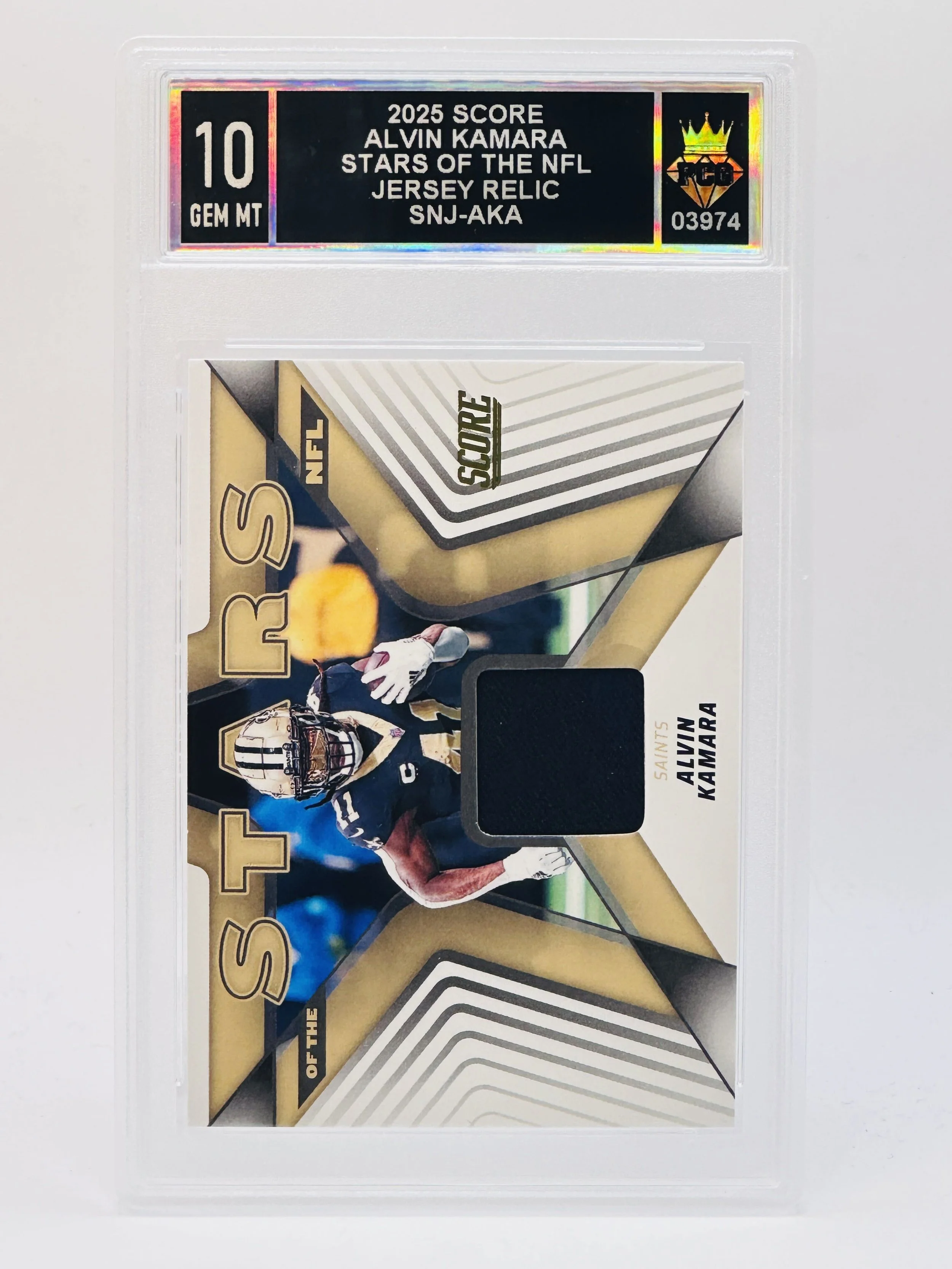 #20260003974 2025 ALVIN KAMARA 10 GEM MT