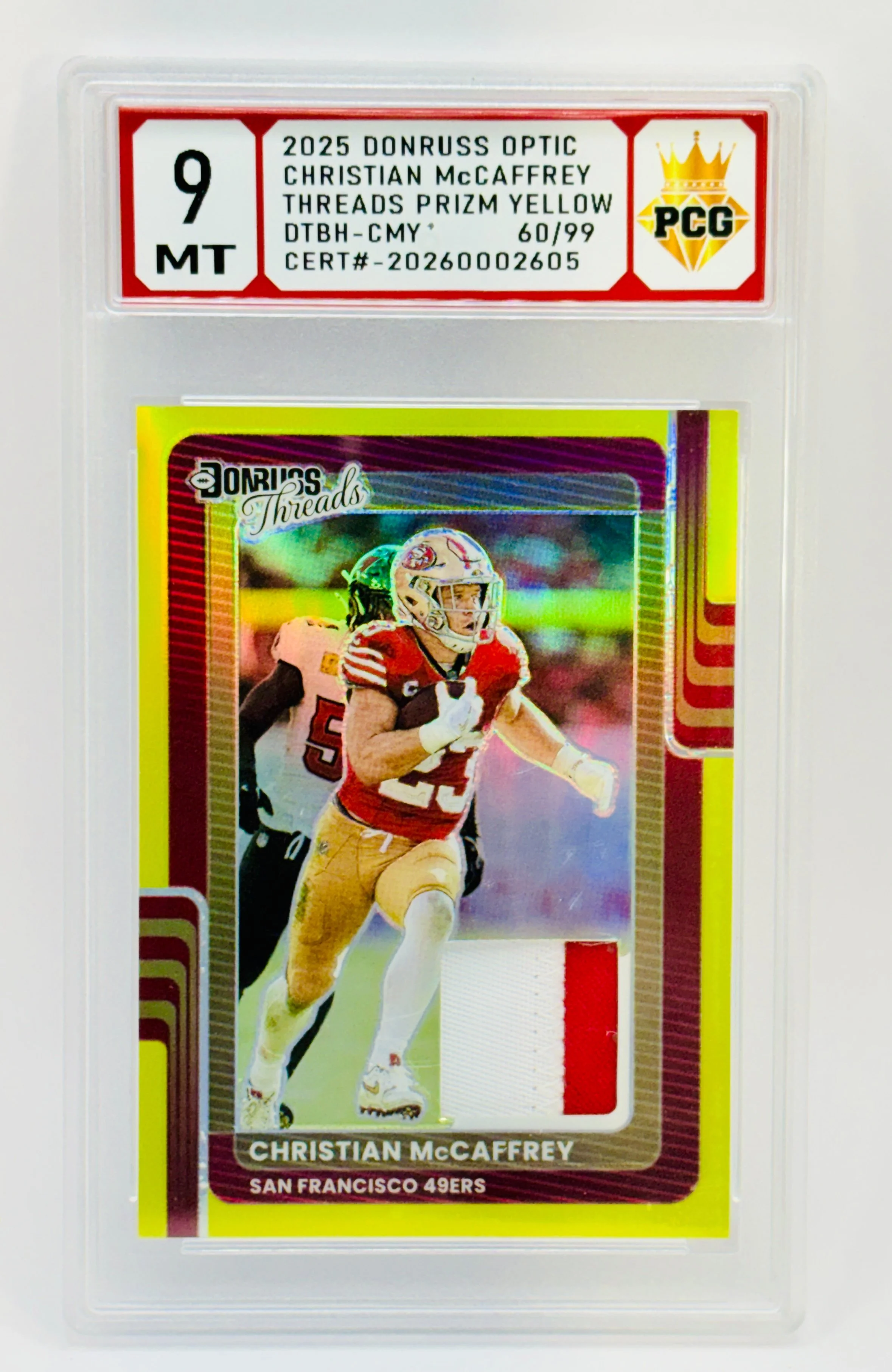 #20260002605 2025 CHRISTIAN MCCAFFREY 9 MT