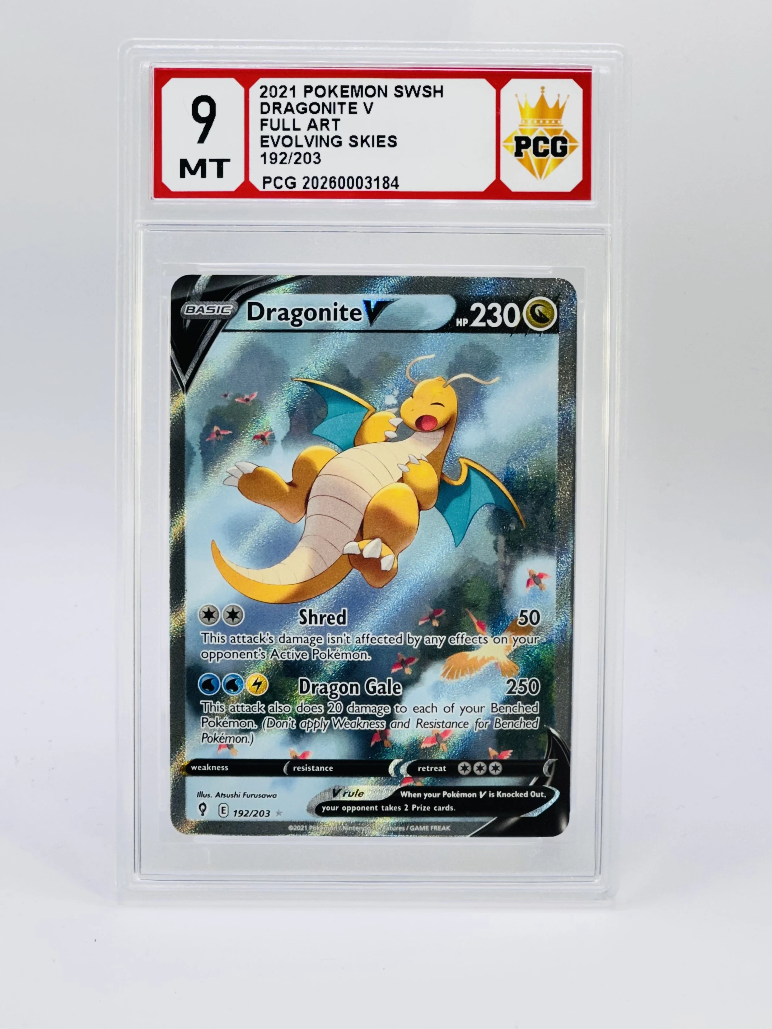 #20260003184 2021 DRAGONITE V 9 MT