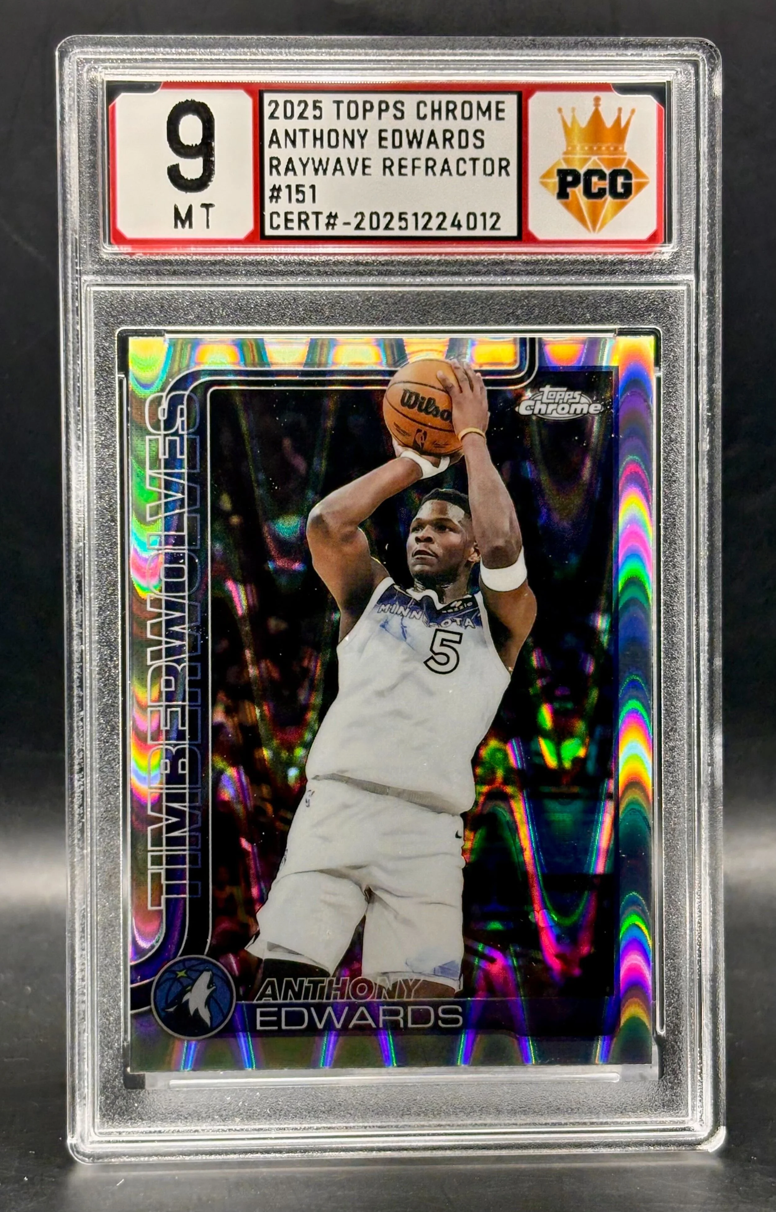 #20251224012 2025 ANTHONY EDWARDS 9 MT