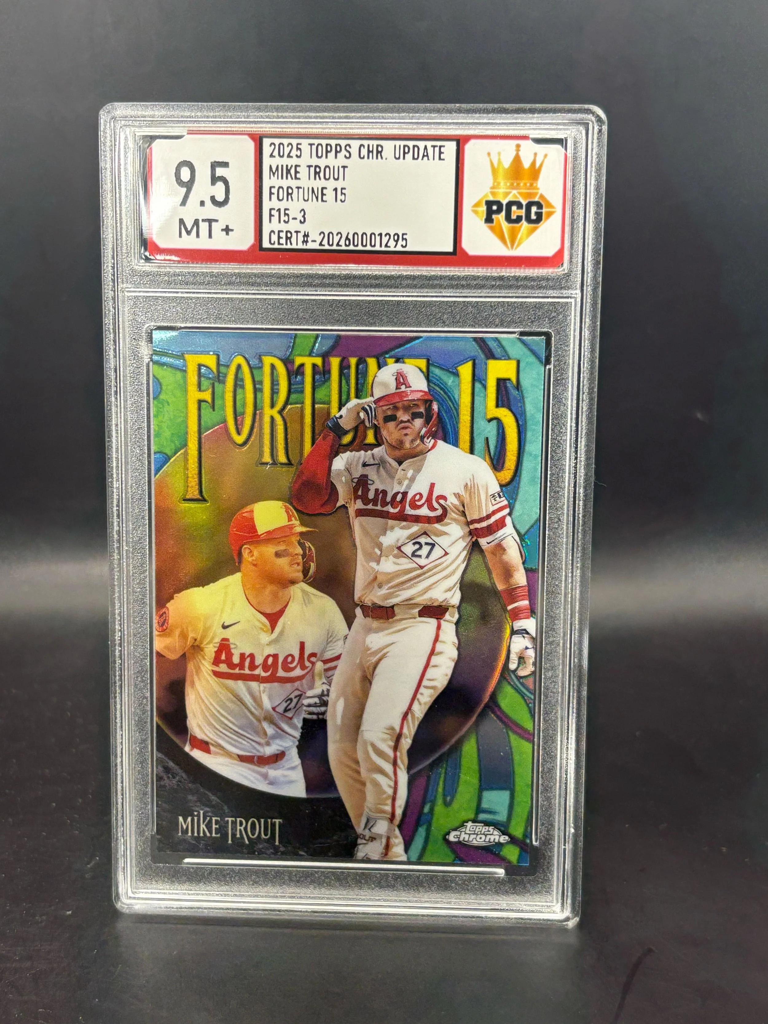 #20260001295 2025 MIKE TROUT 9.5 MT+