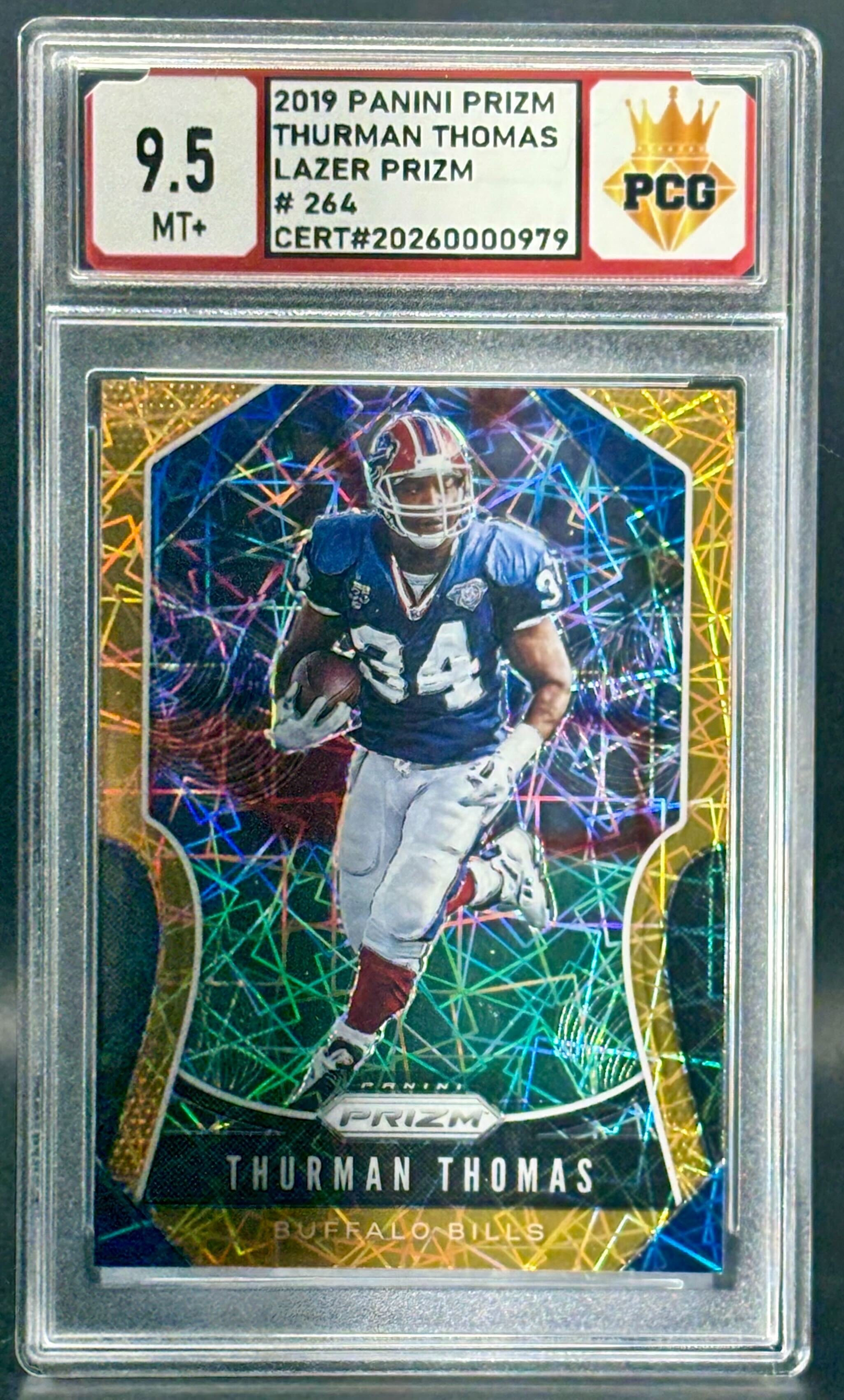 #20260000979 2019 THURMAN THOMAS LAZER PRIZM 9.5 MT+