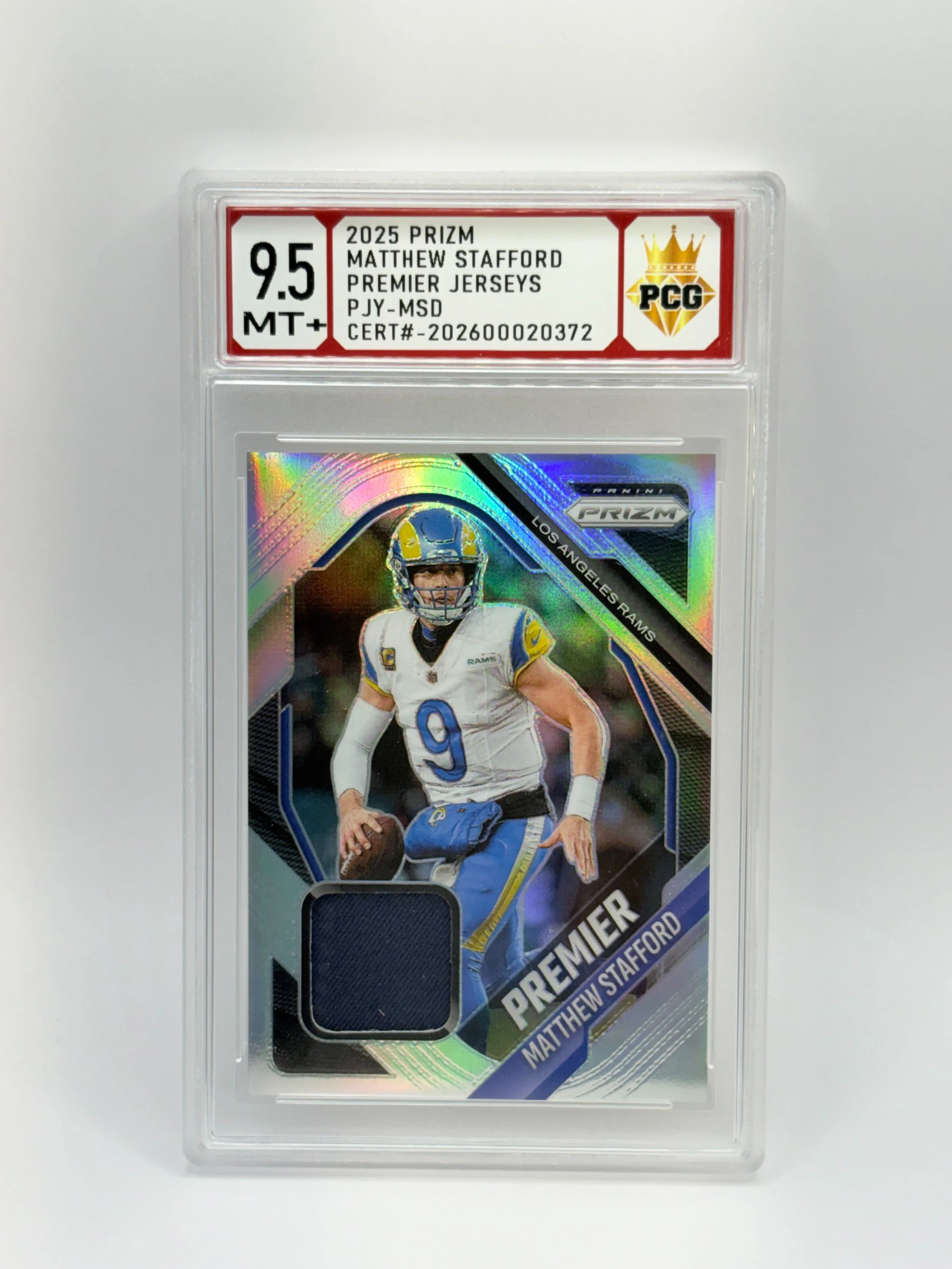 #202600020372 2025 MATTHEW STAFFORD 9.5 MT+