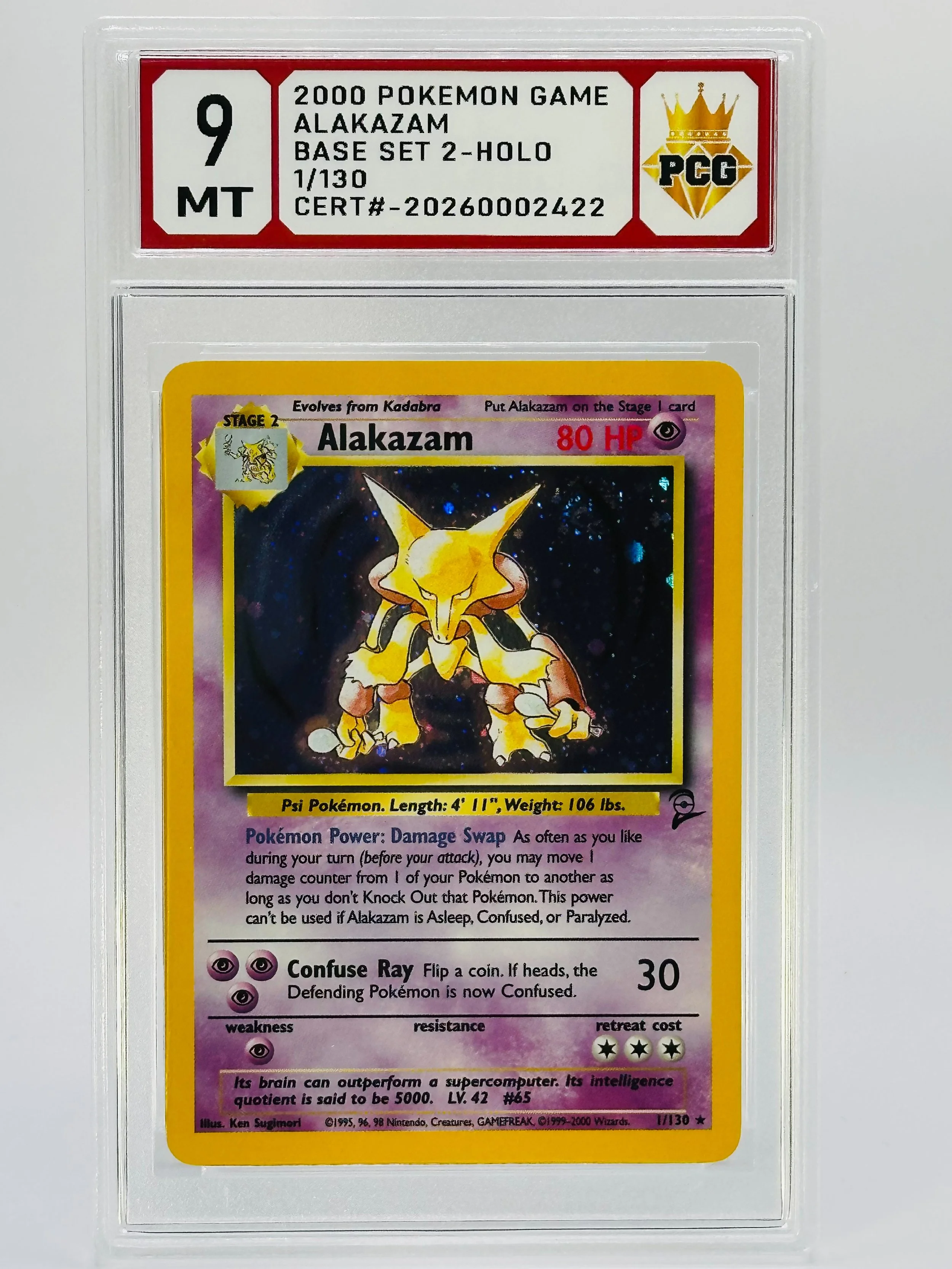 #20260002422 2000 ALAKAZAM 9 MT