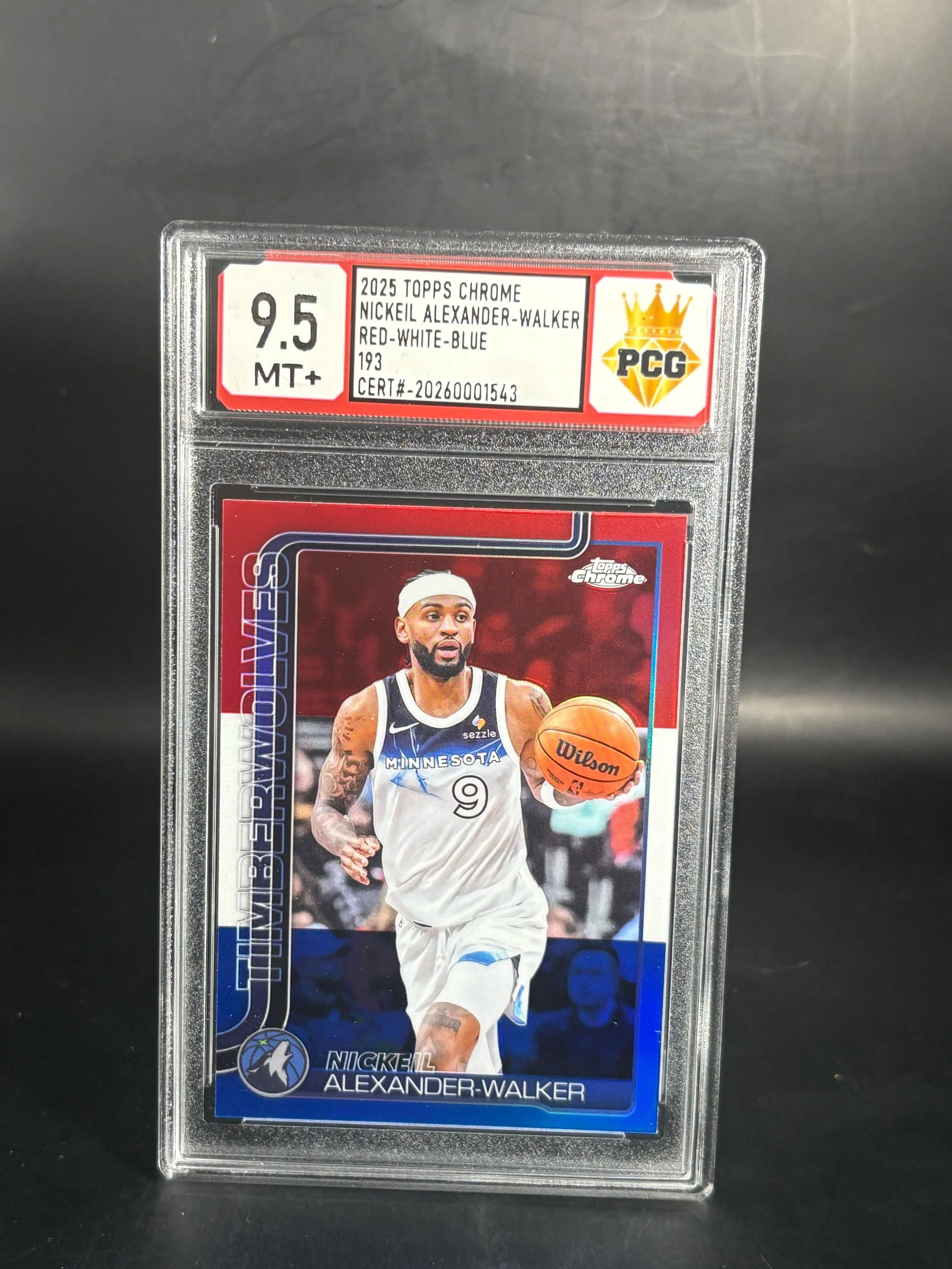 #20260001543  2025 NICKEIL-ALEXANDER-WALKER 9.5 MT+