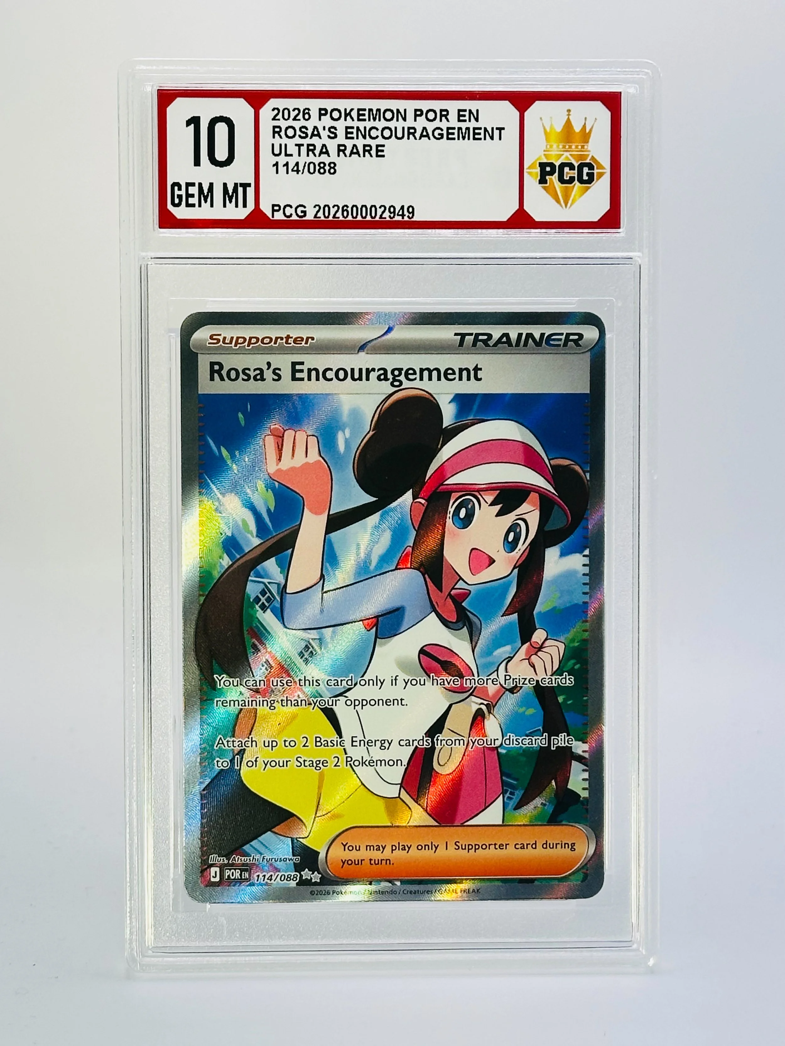 #20260002949 2026 ROSA'S ENCOURAGEMENT 10 GEM MT