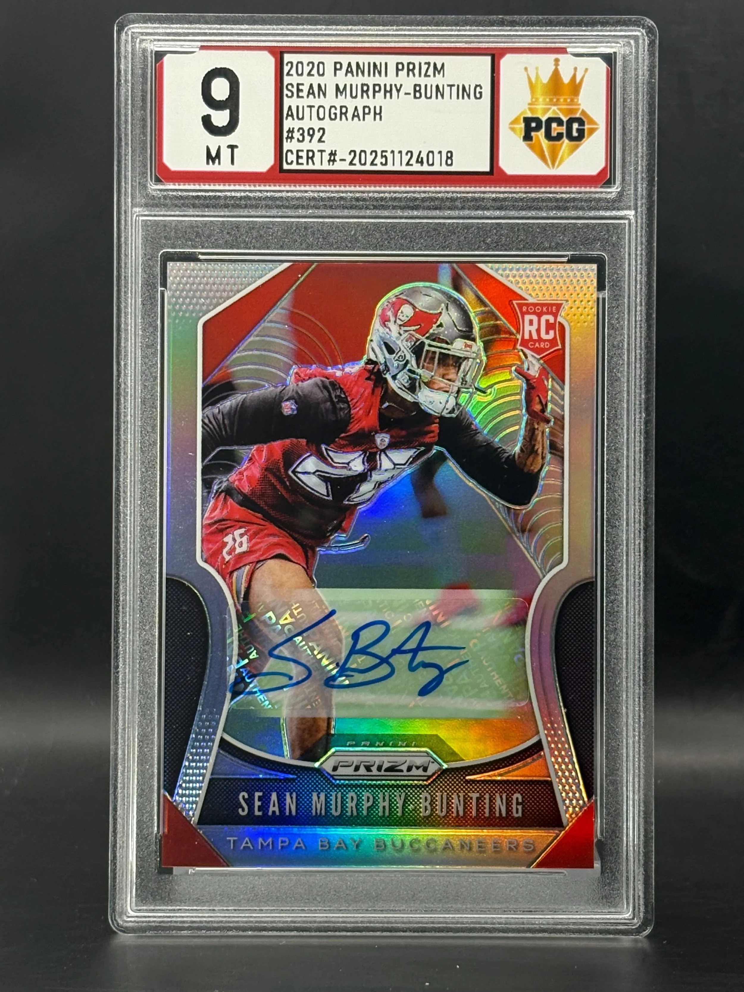 #20251124018 Sean Murphy-Bunting Autograph 9 MT