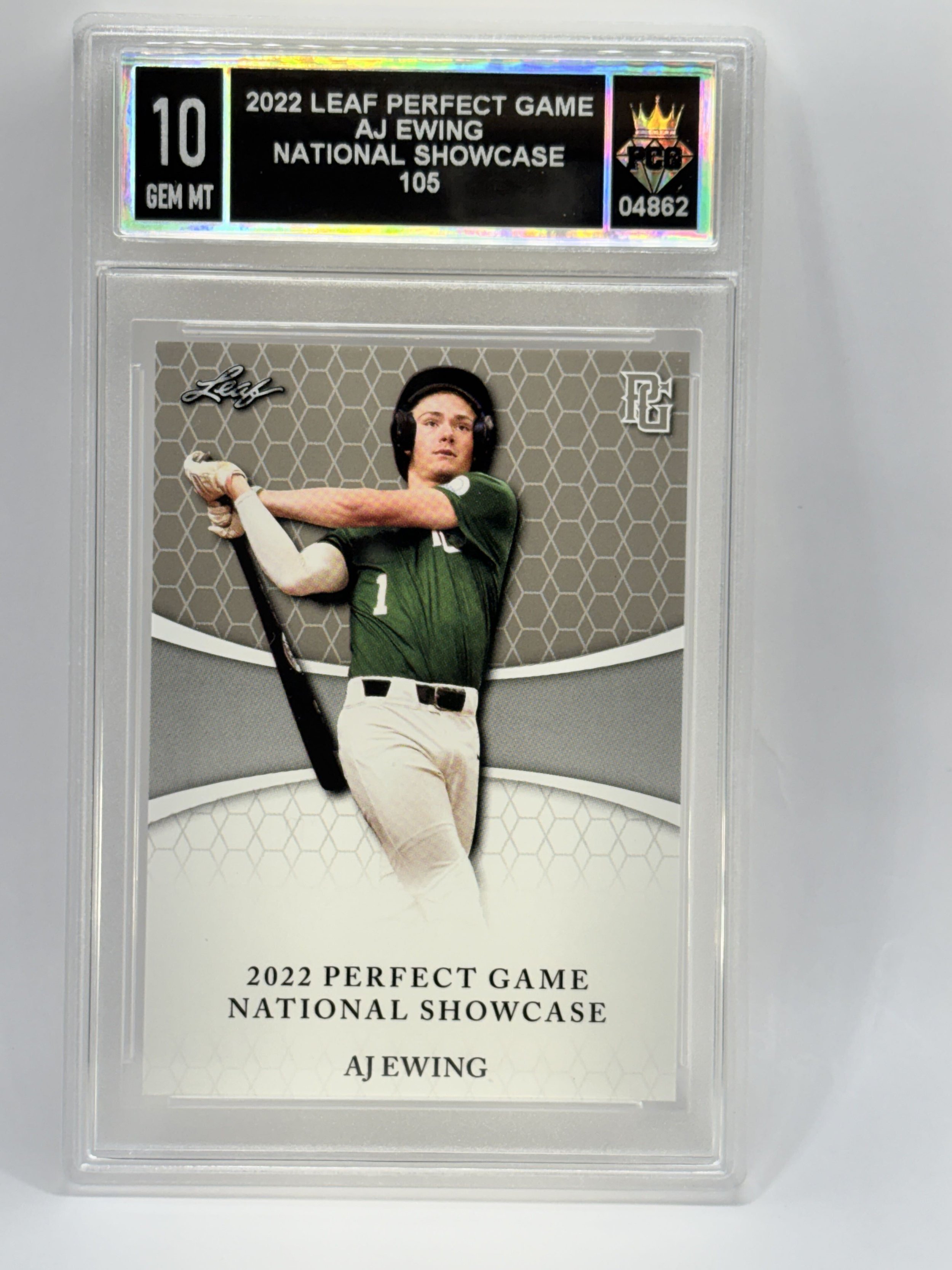 #20260004862 2022 AJ EWING 10 GEM MT