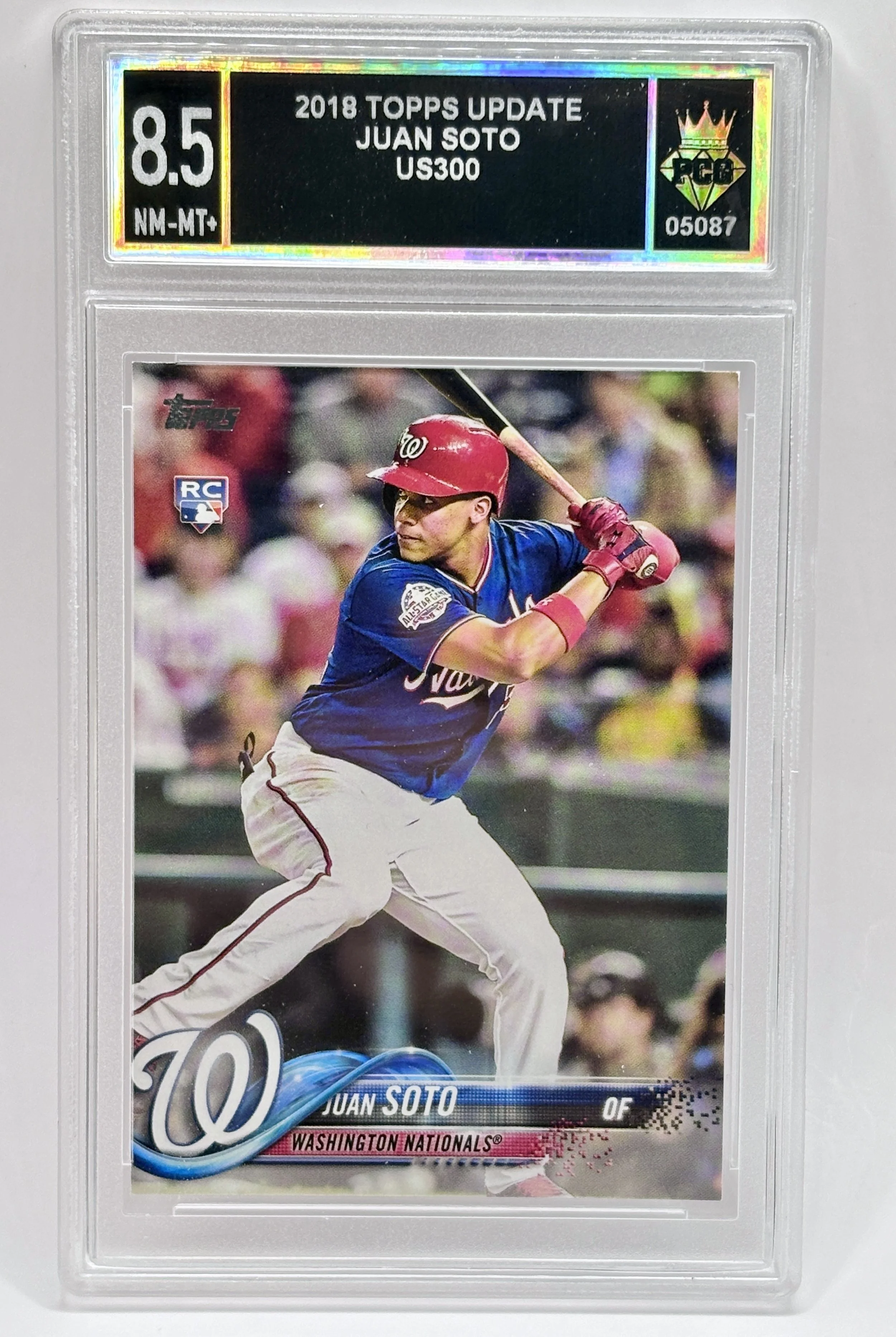 #20260005087 2018 JUAN SOTO 8.5 NM-MT+