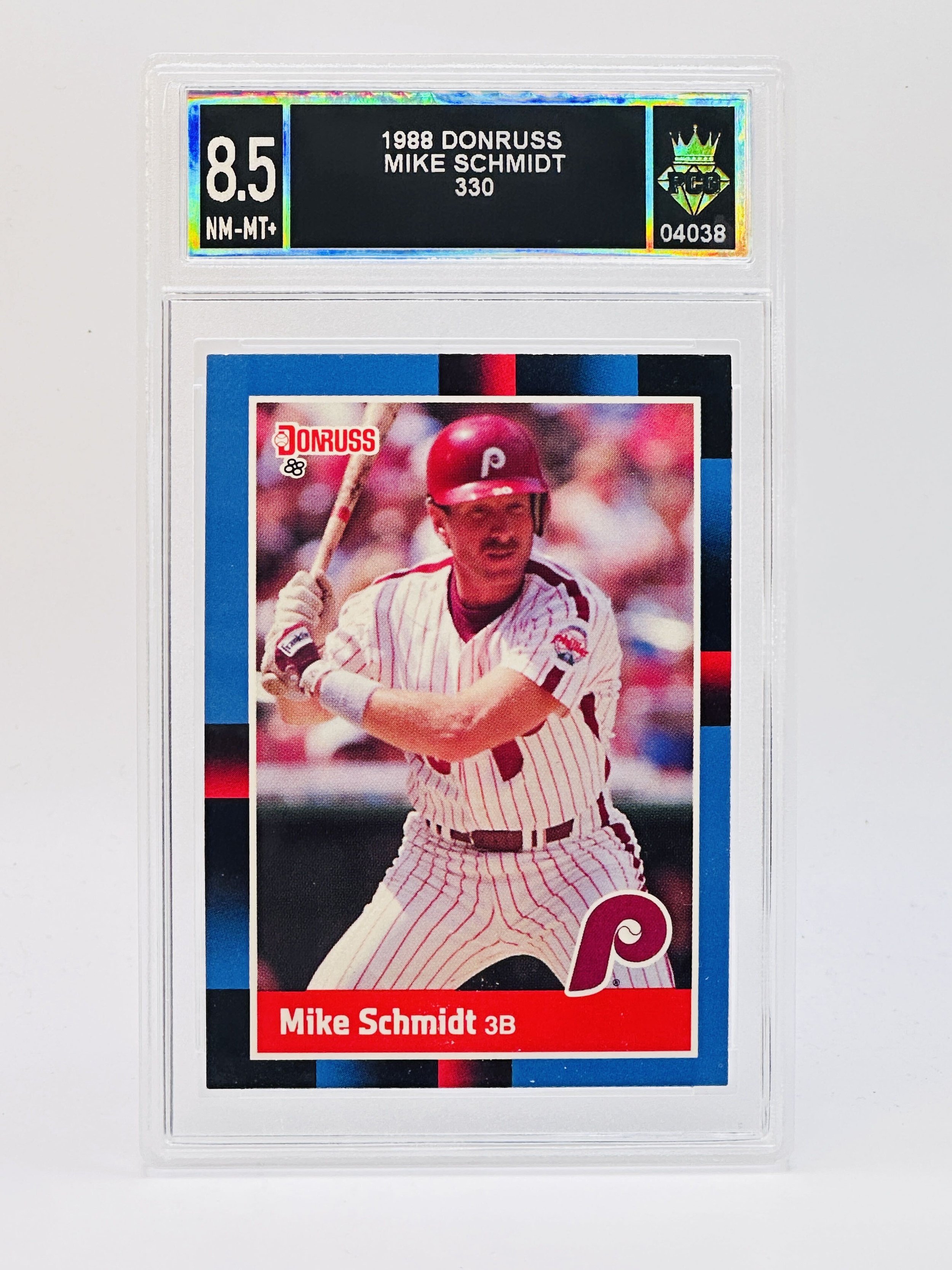 #20260004038 1988 MIKE SCHMIDT 8.5 NM-MT+