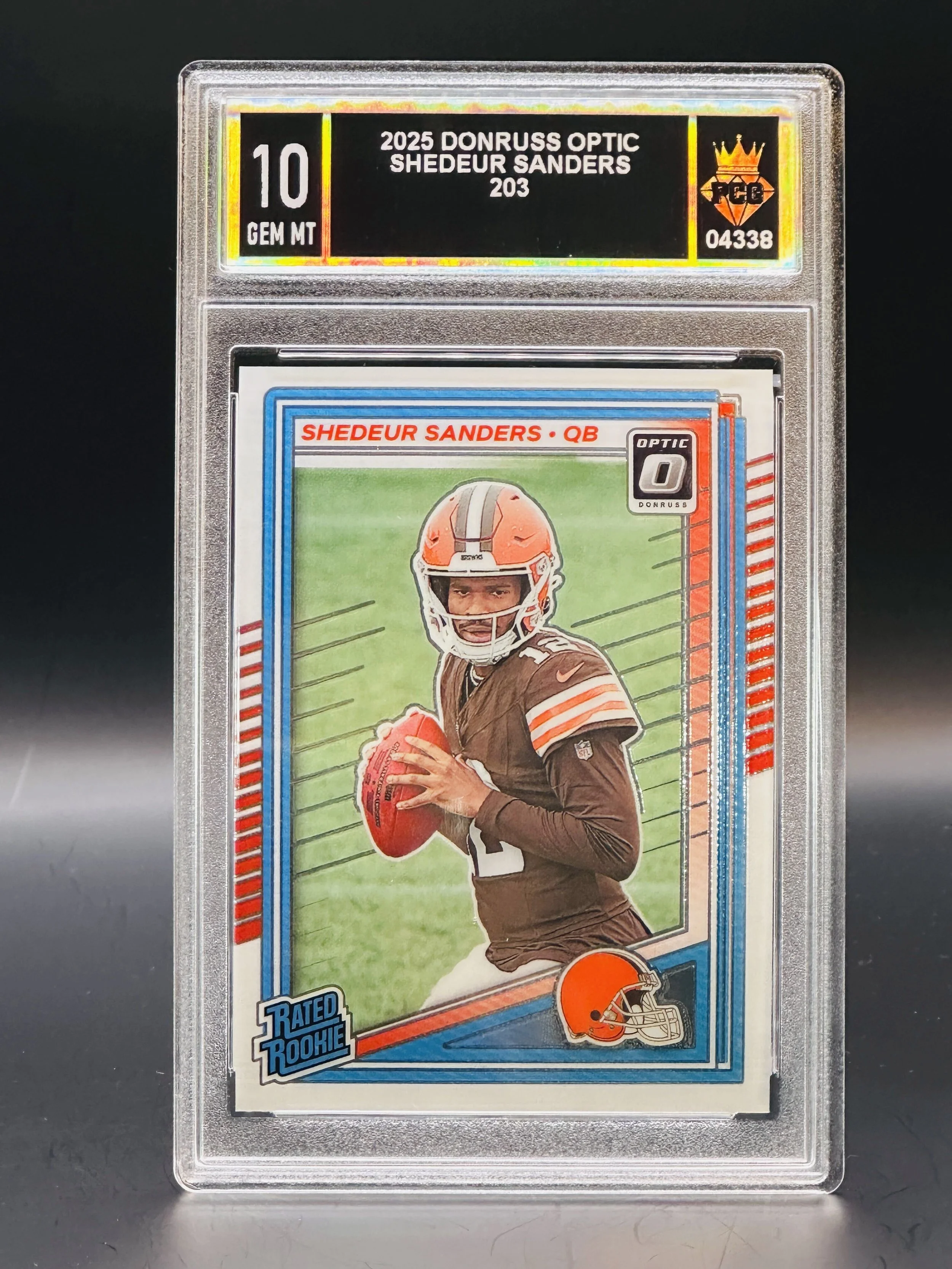 #4338 2025 SHEDEUR SANDERS 10 GEM MT