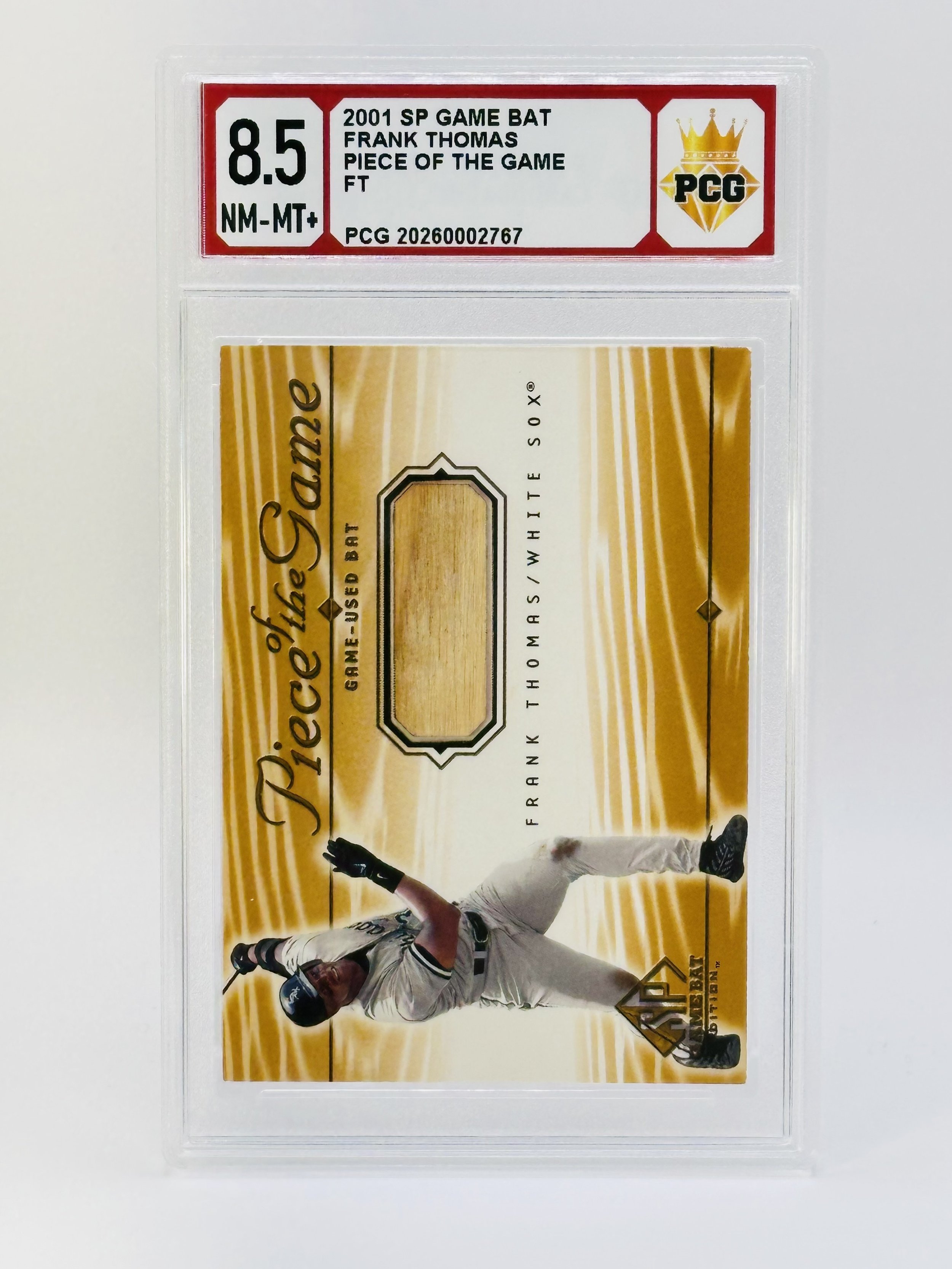 #20260002767 2001 FRANK THOMAS 8.5 NM-MT+