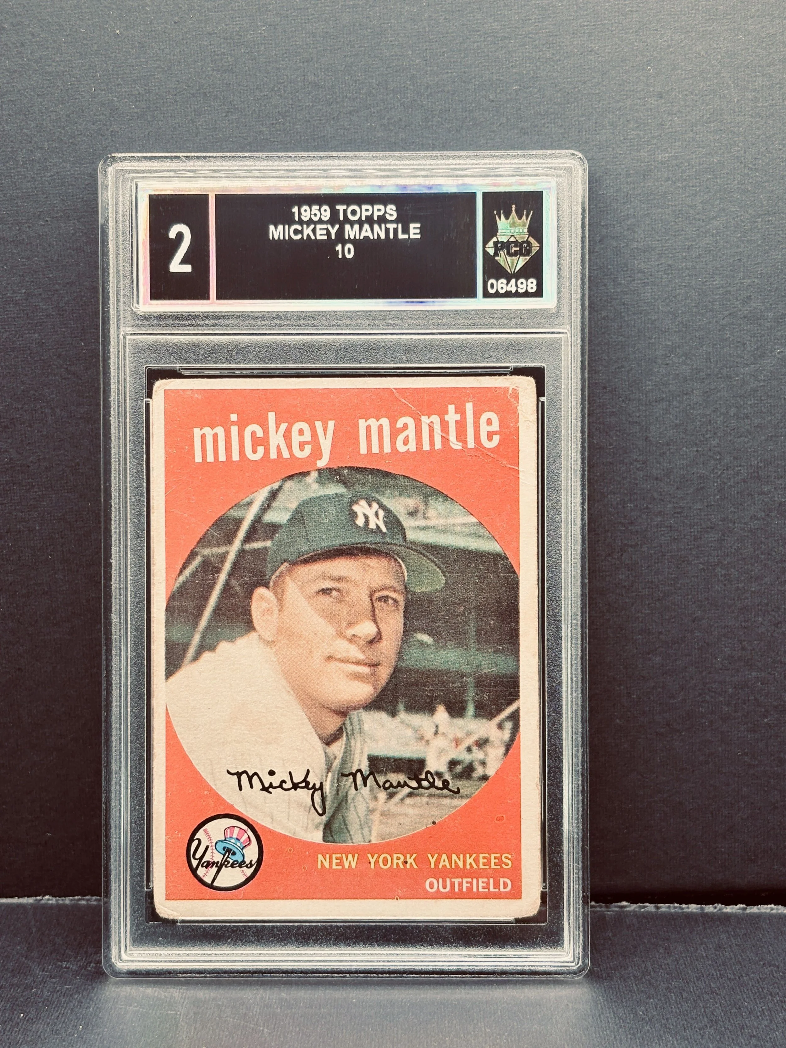 #06496 1959 MICKEY MANTLE