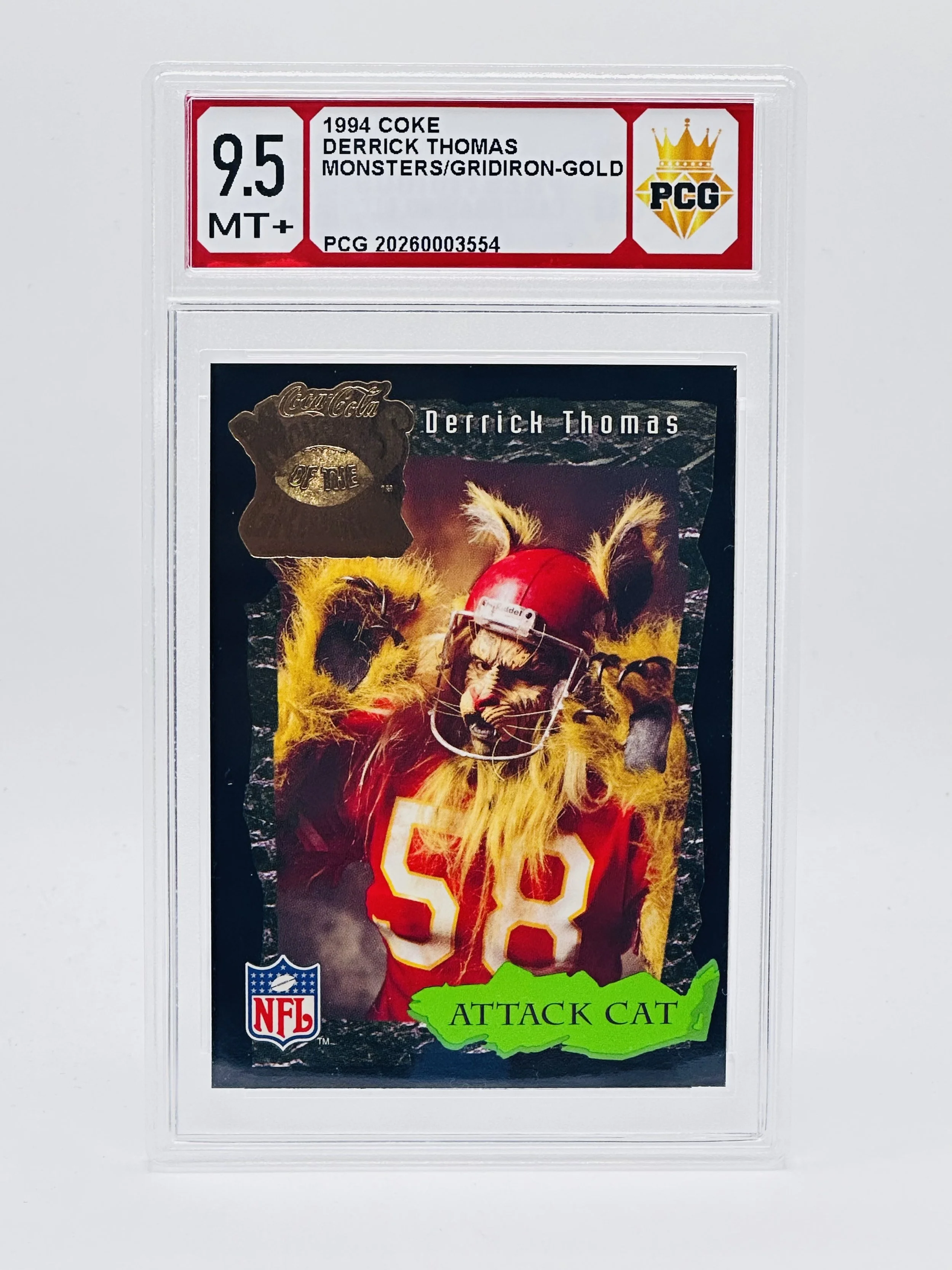 #20260003554 1994 DERRICK THOMAS 9.5 MT+