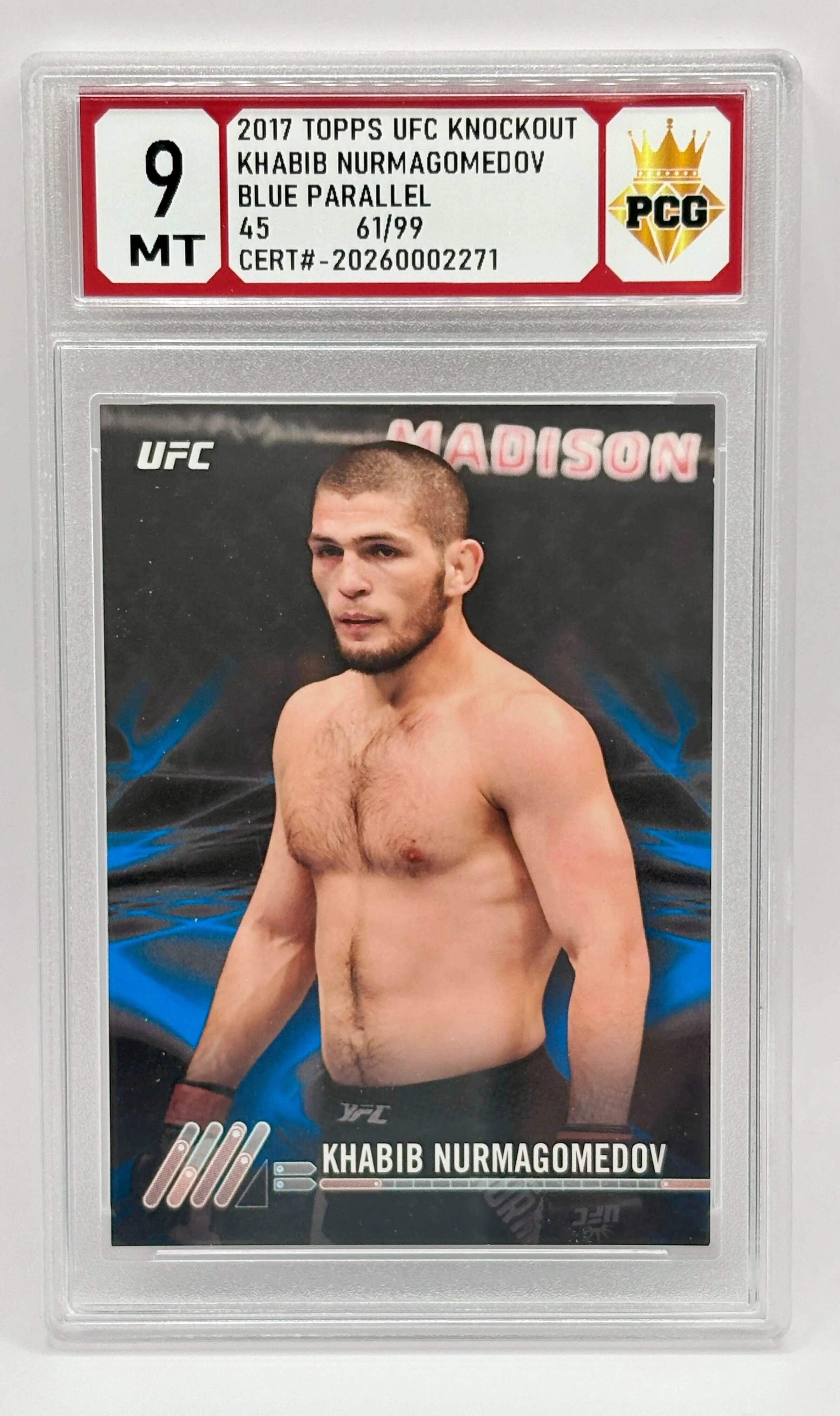 #20260002271 2016 KHABIB NURMAGOMEDOV 9 MT