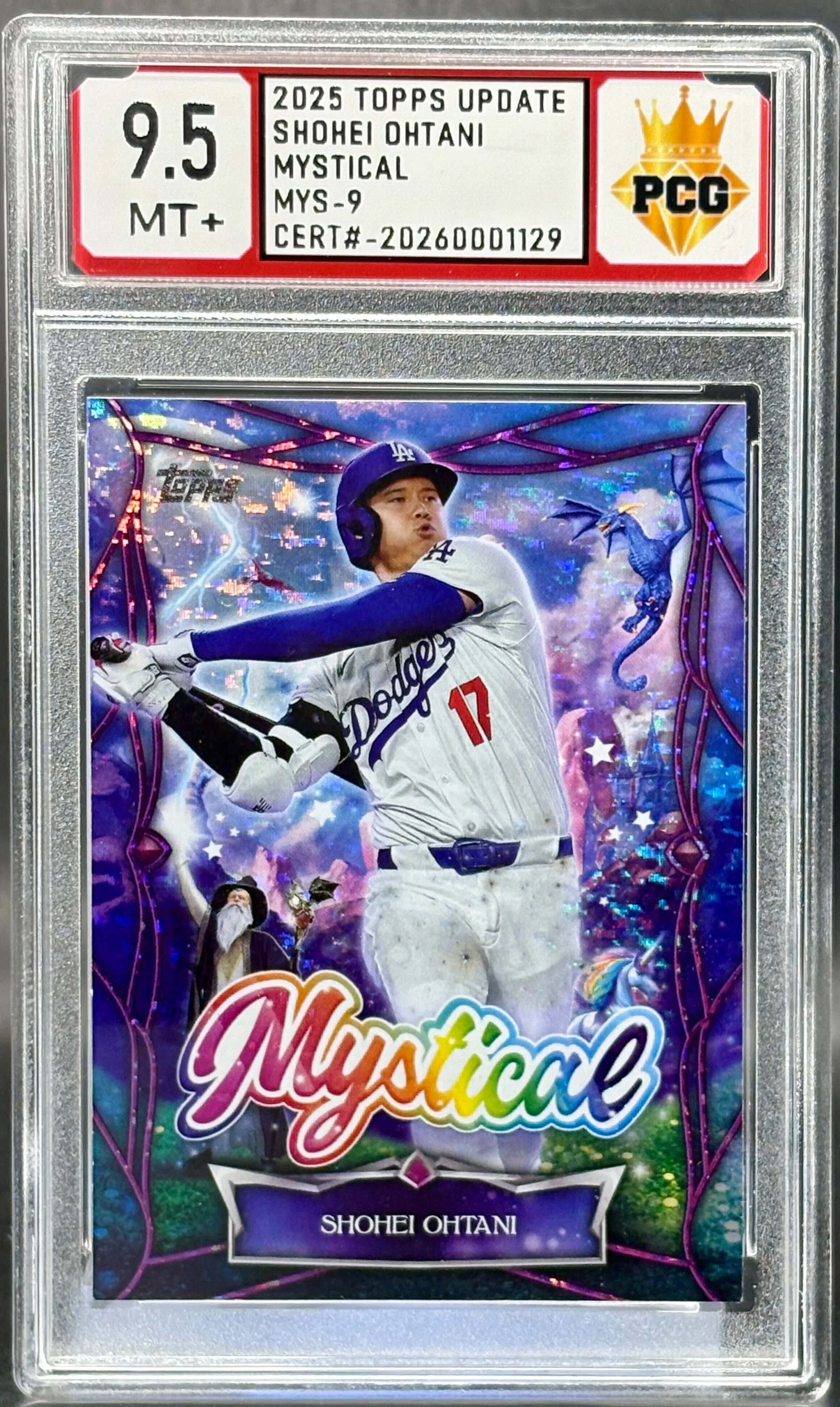#20260001129 2025 SHOHEI OHTANI 9.5 MT+