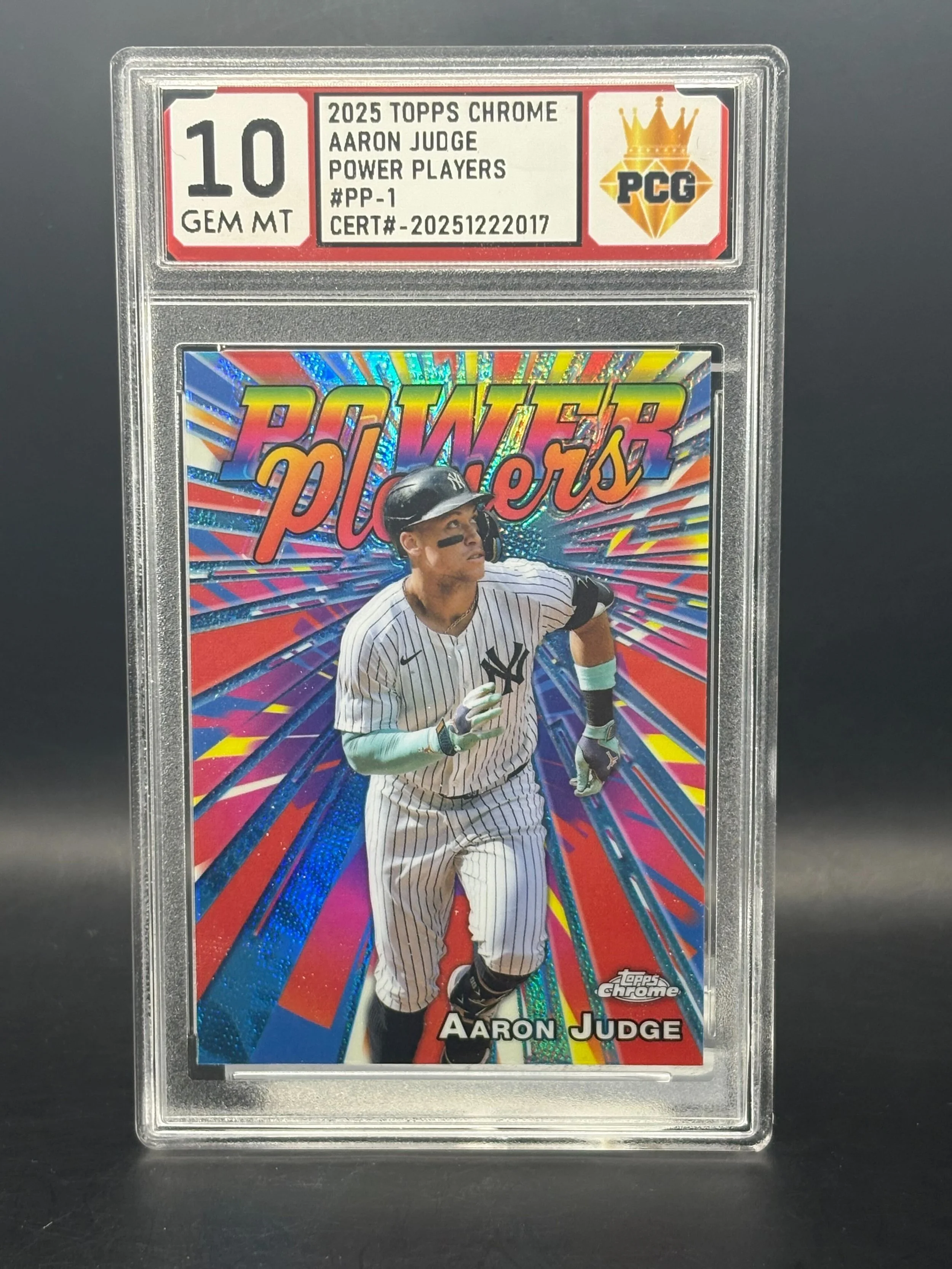 #20251222017 2017 AARON JUDGE 10 GEM MT