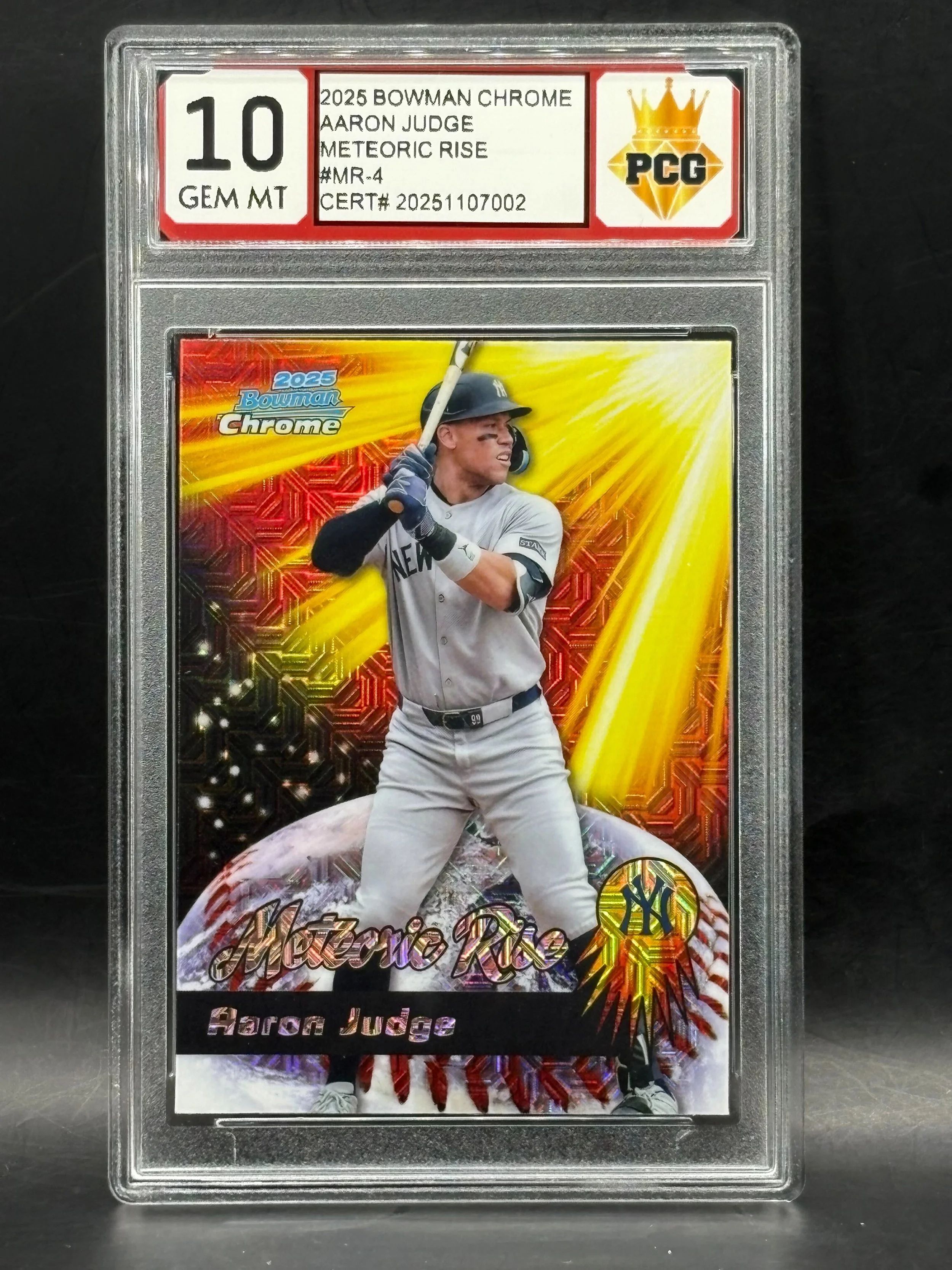#20251107002 Aaron Judge 10 GEM MT