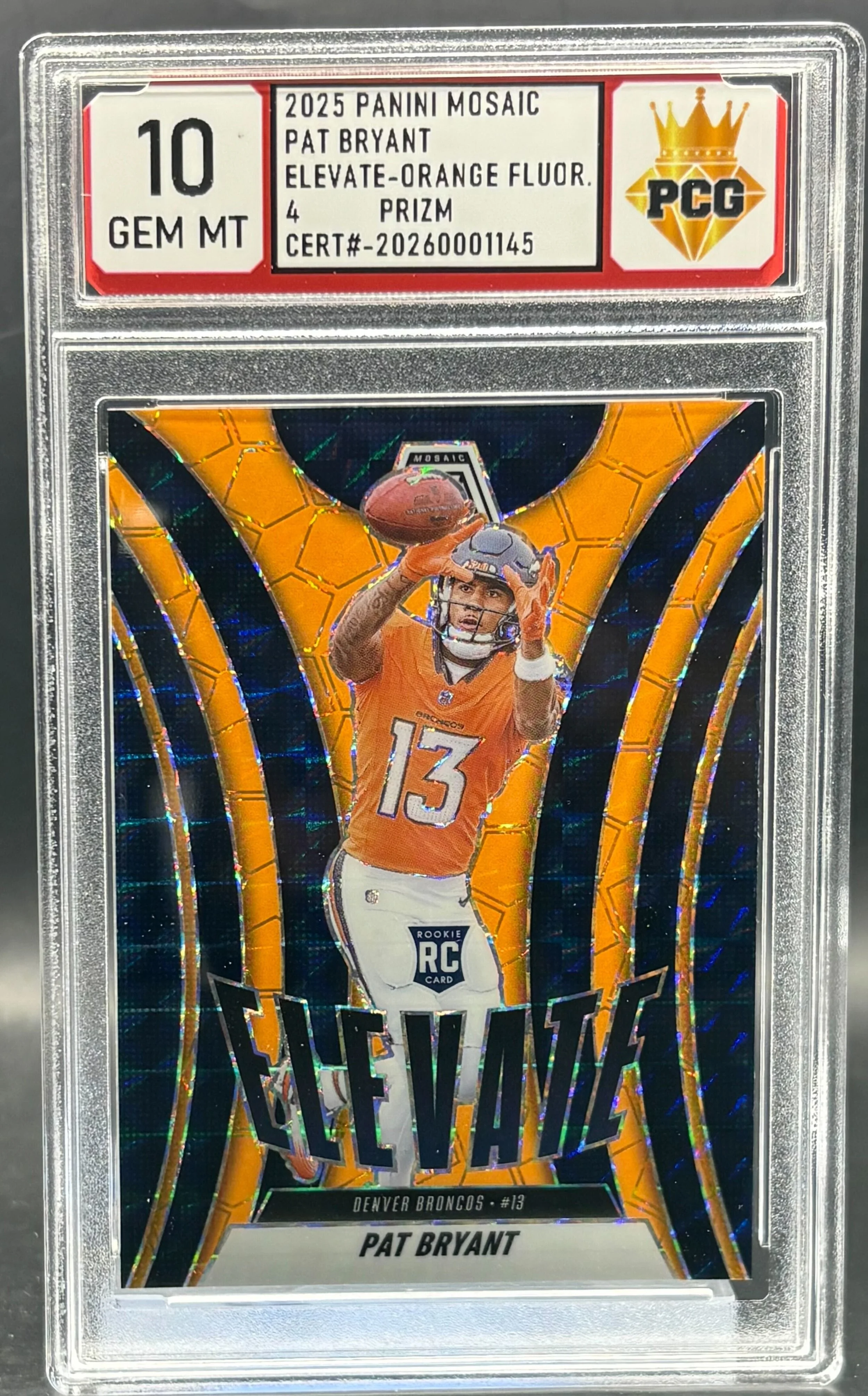 #20260001145 2025 PAT BRYANT 10 GEM MT