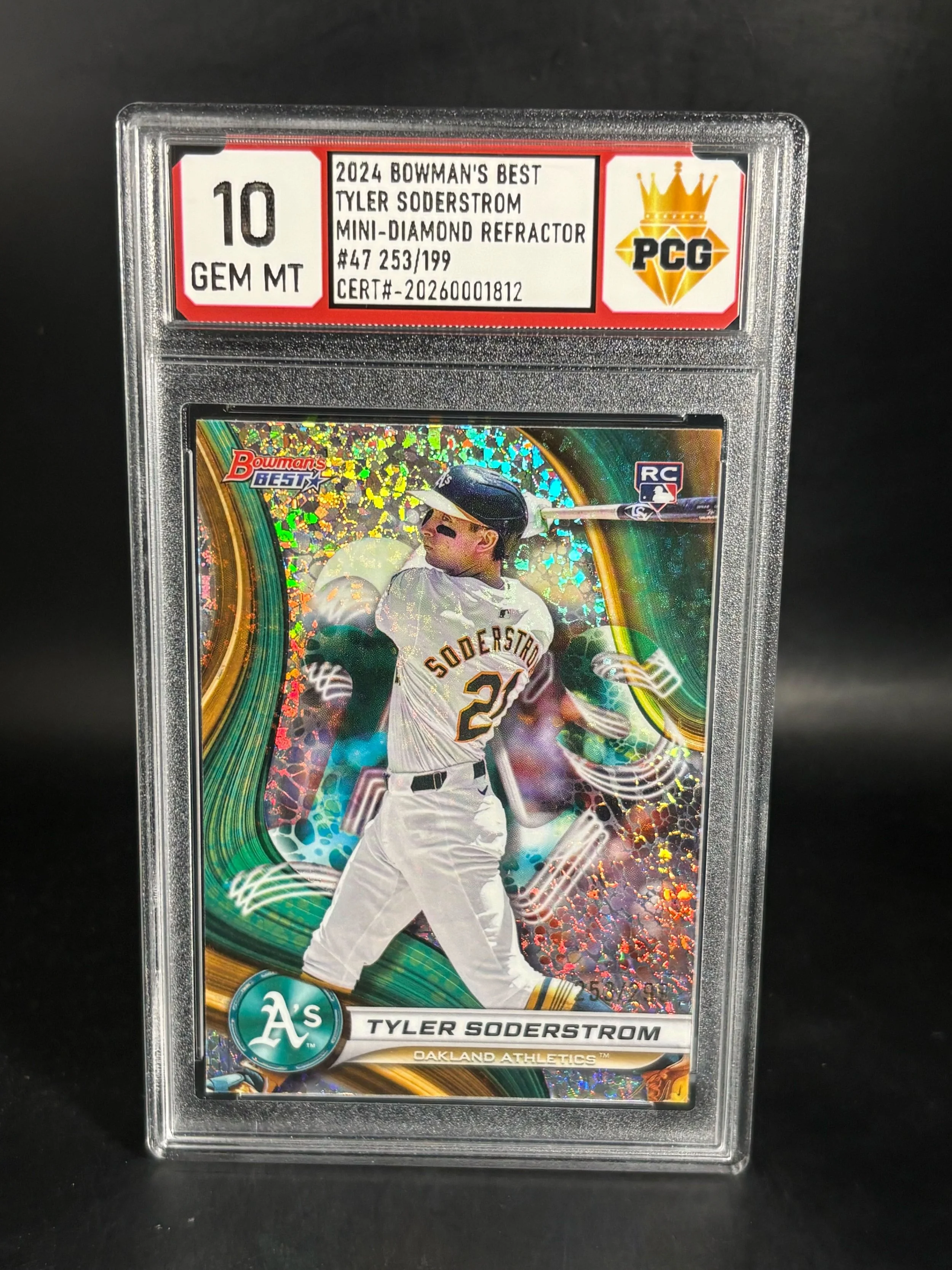 #20260001812 2024 TYLER SODERSTROM 10 GEM MT