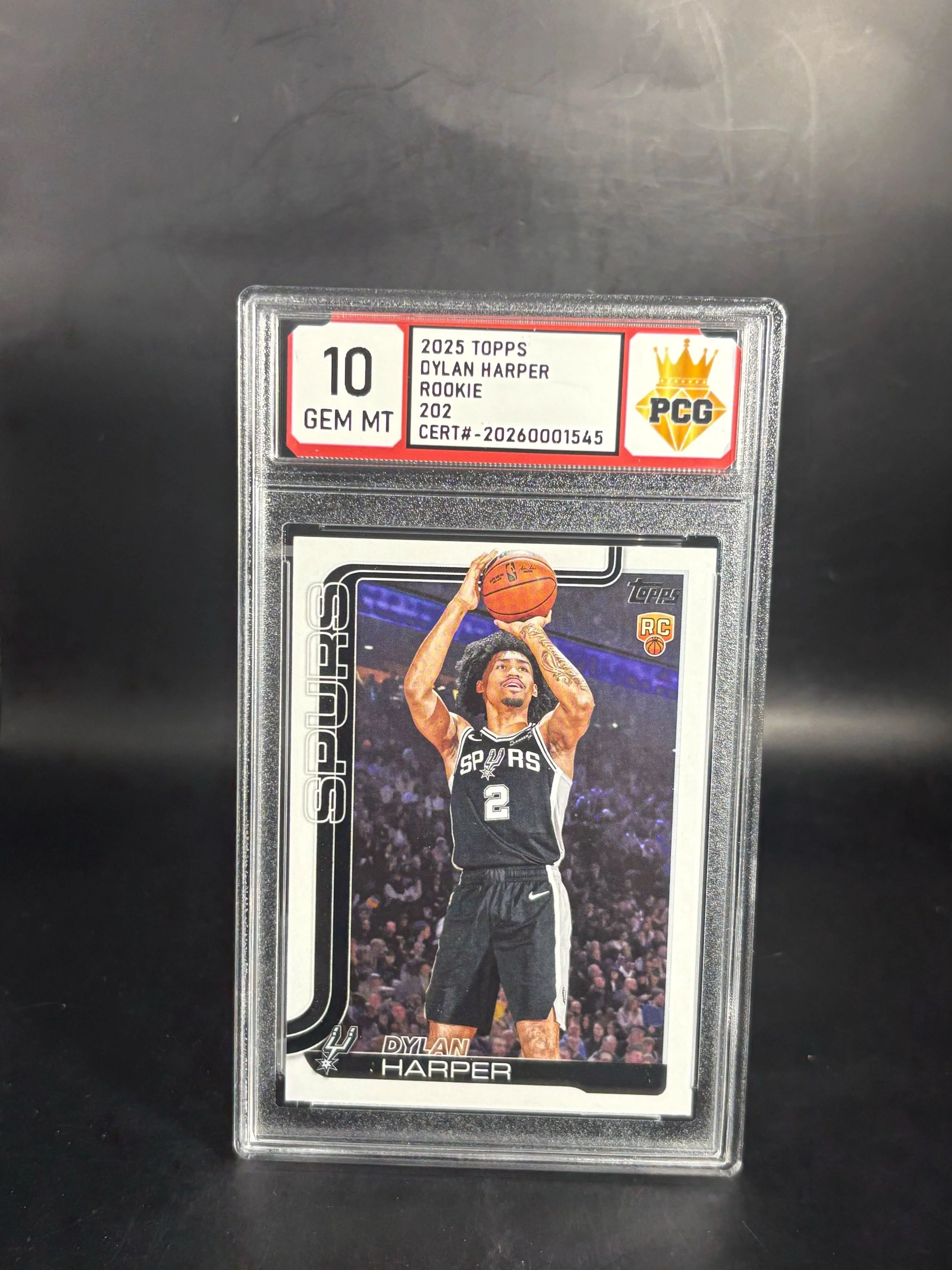 #20260001545 2025 DYLAN HARPER 10 GEM MT