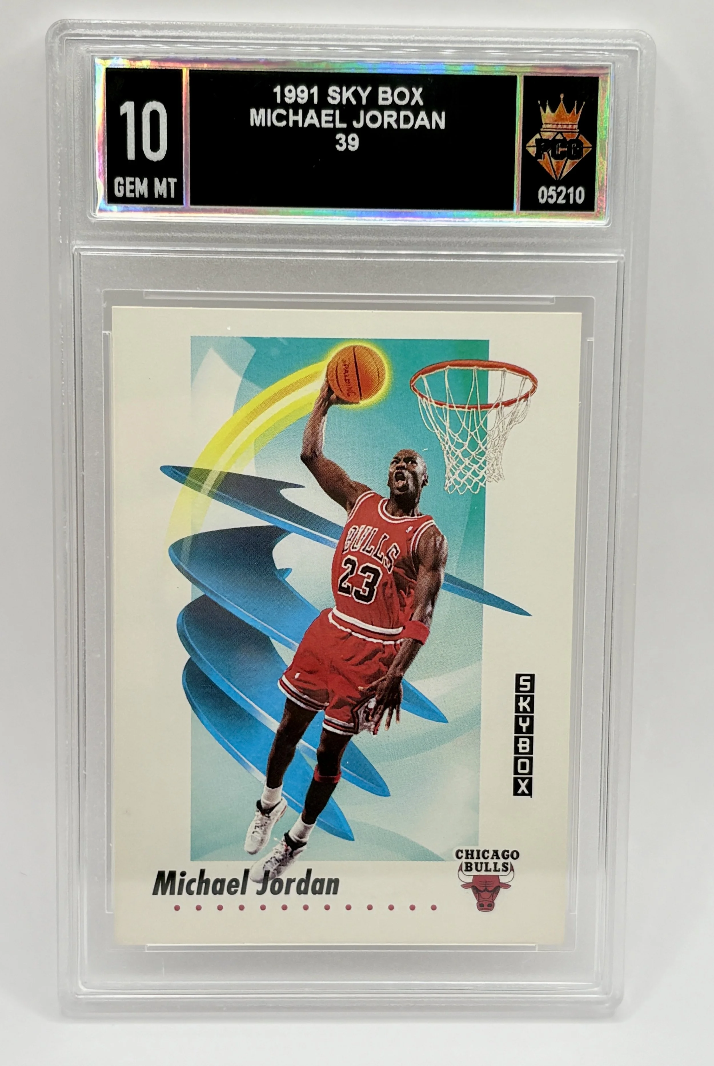 #20260005210 1991 MICHAEL JORDAN 10 GEM MT