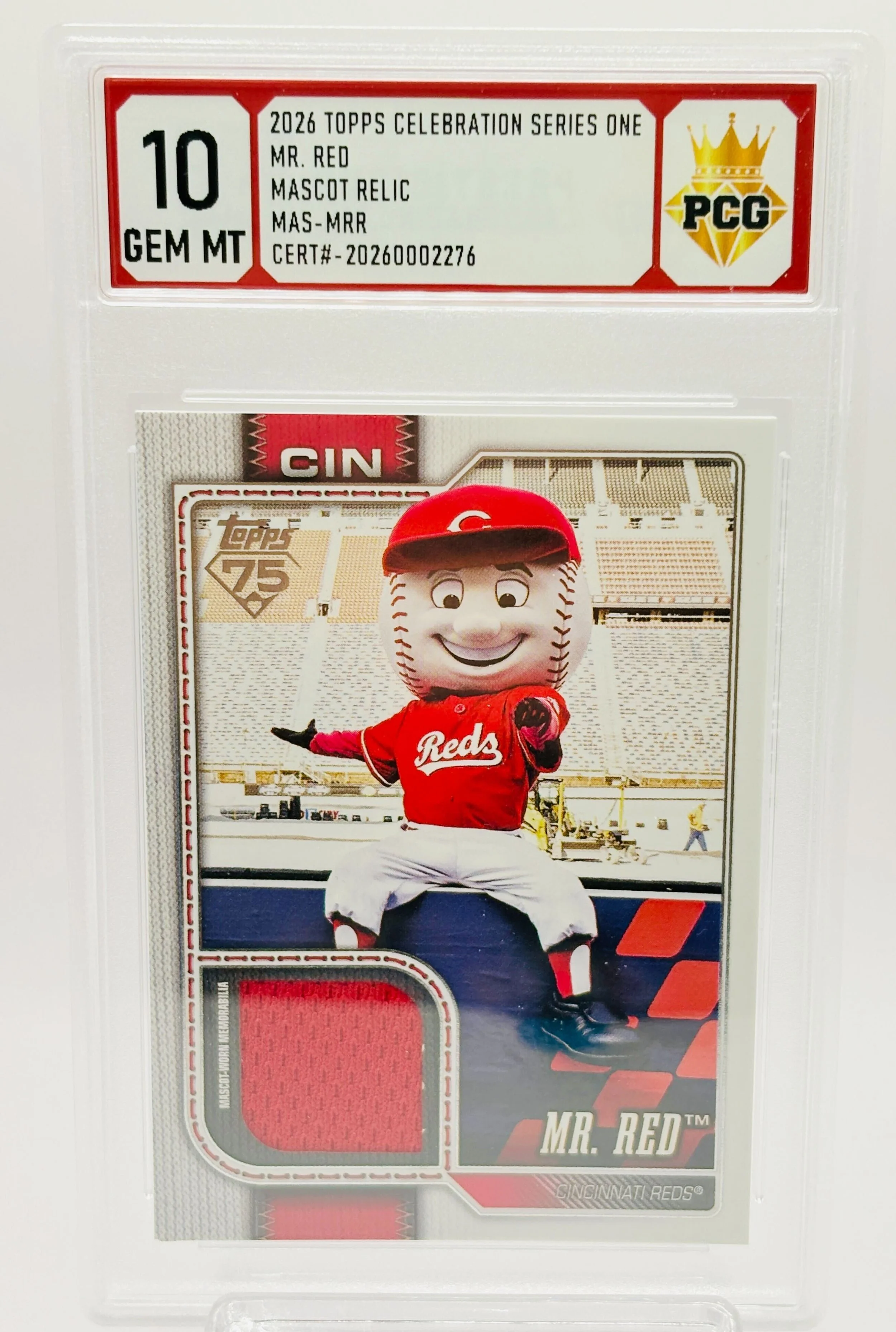 #20260002276 2026 MR. RED 10 GEM MT