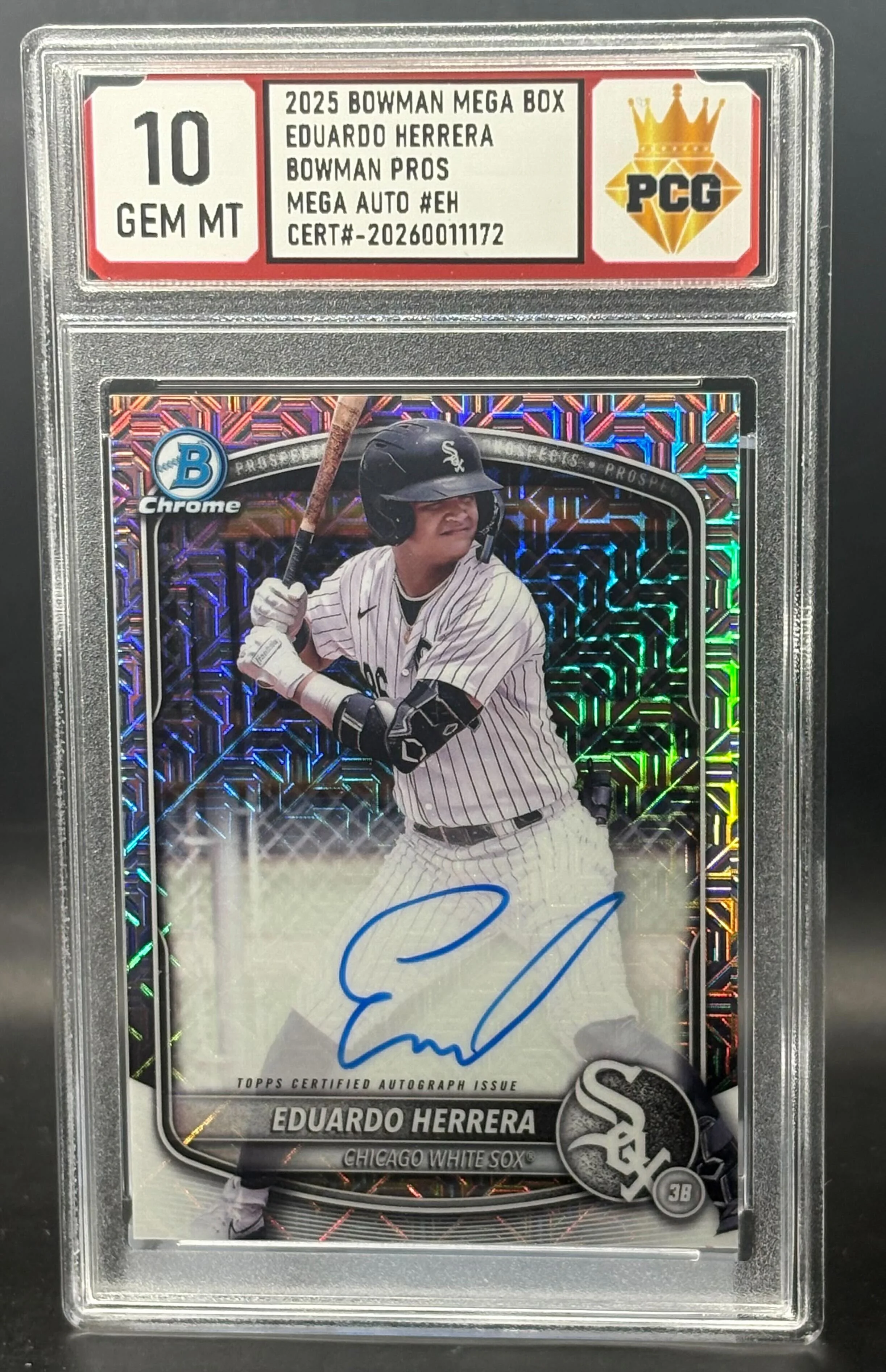 #20260011172 2025 EDUARDO HERRERA 10 GEM MT
