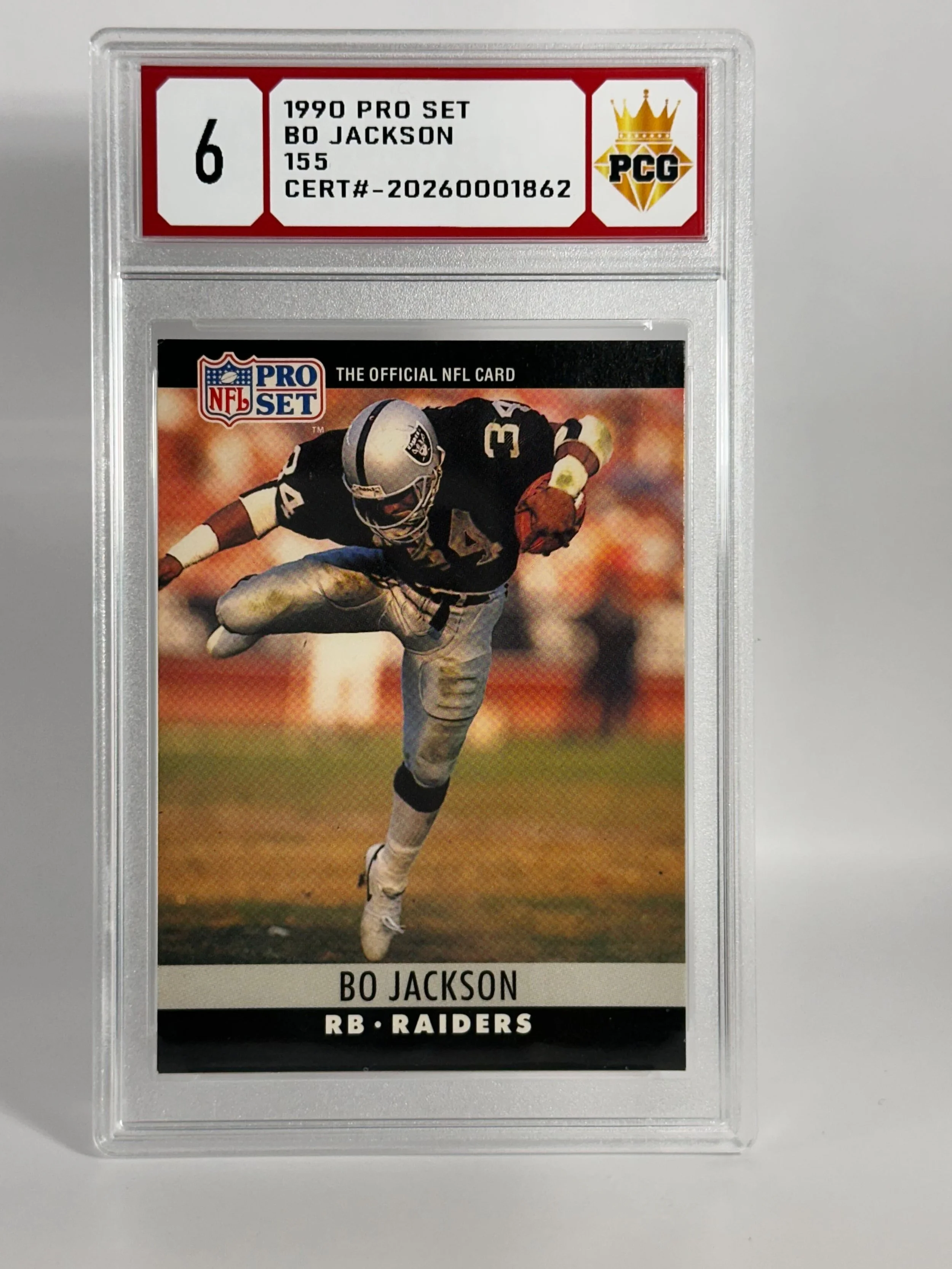 #20270001862 1990 BO JACKSON 6