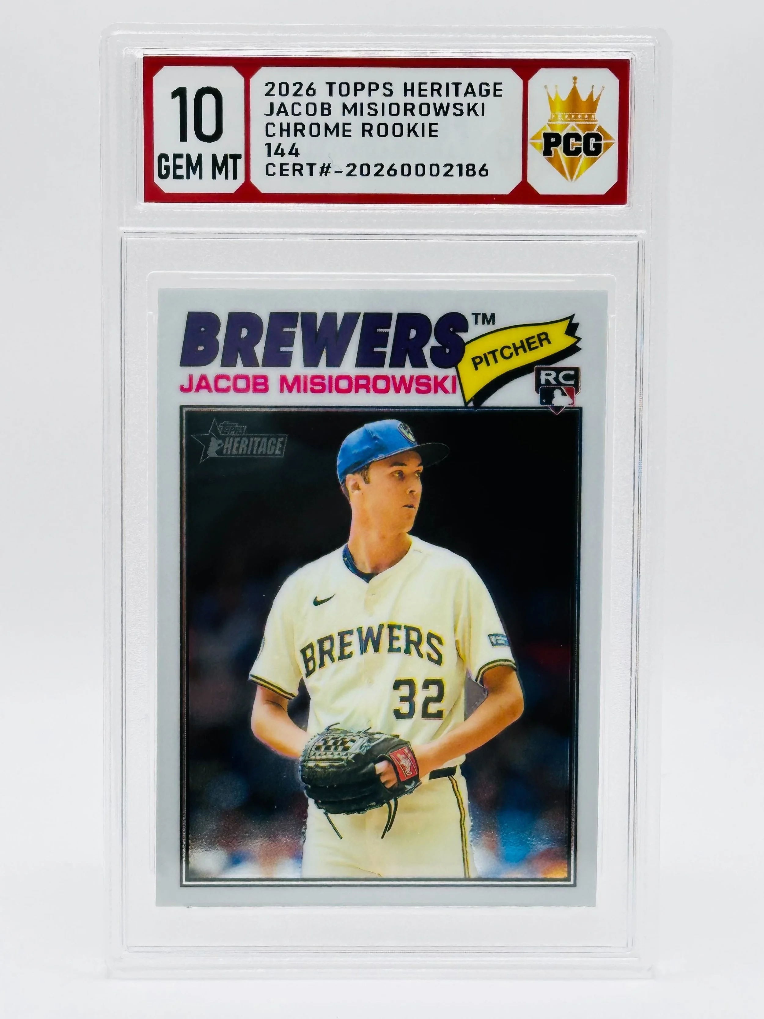 #2006002186 2026 JACOB MISIOROWSKI RC 10 GEM MT