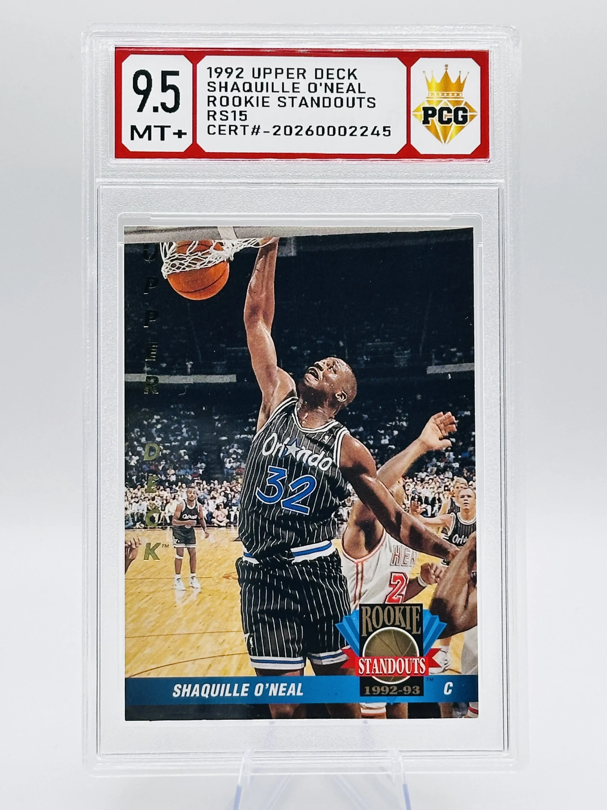 #20260002245 1992 SHAQUILLE O'NEAL 9.5 MT+