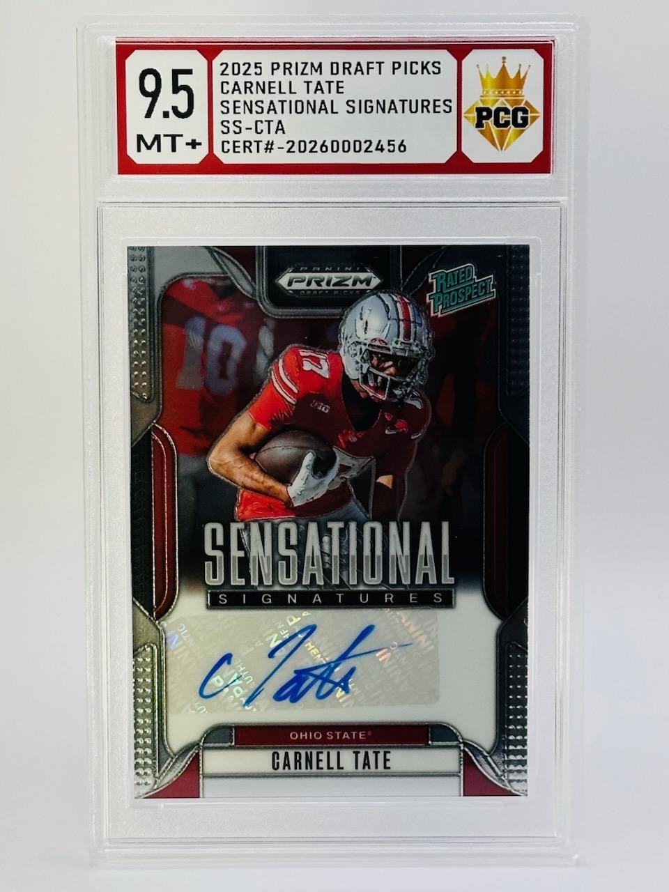 #20260002456 2025 CARNELL TATE AUTO 9.5 MT+