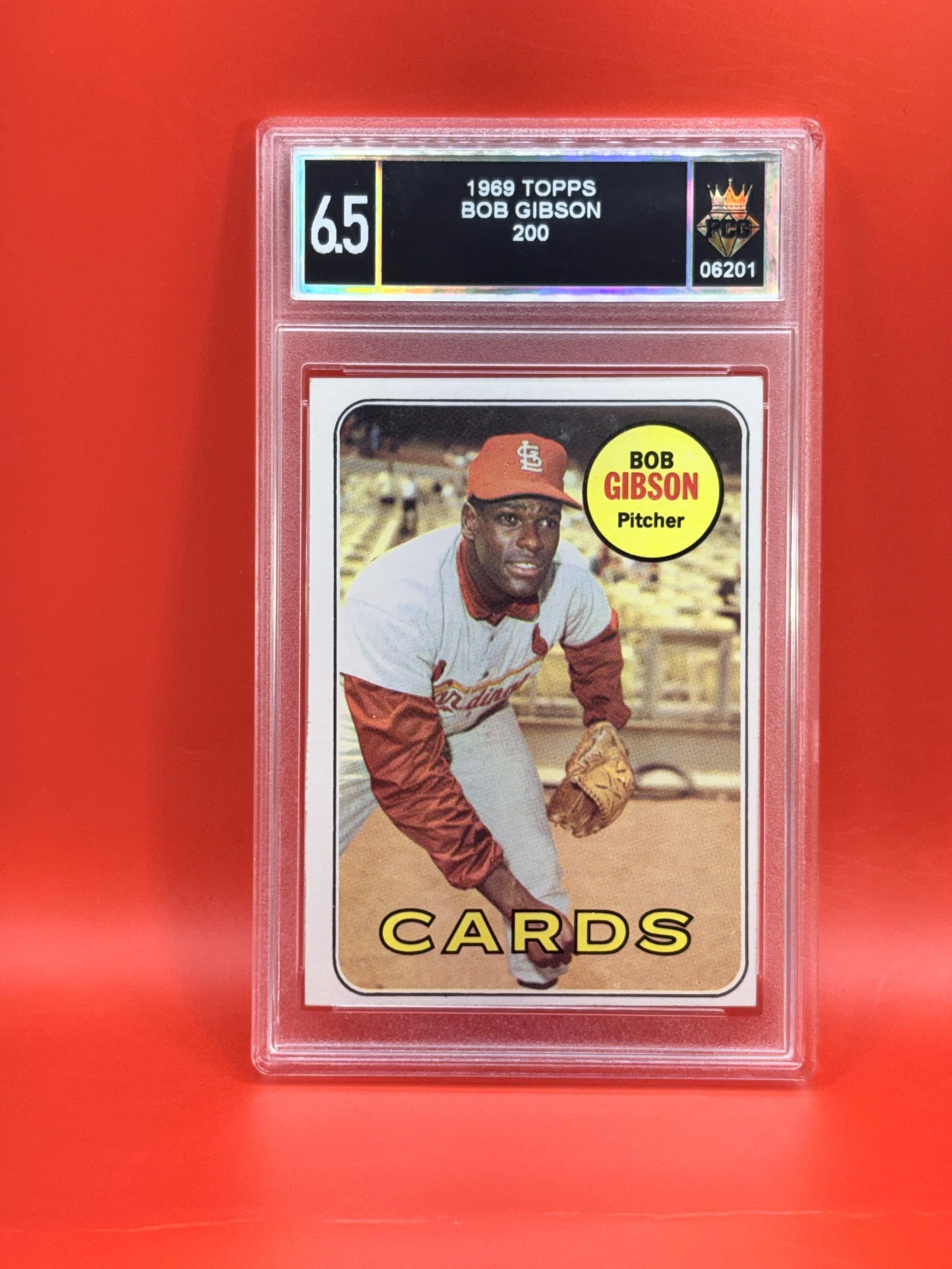 #06201 1969 BOB GIBSON 6.5