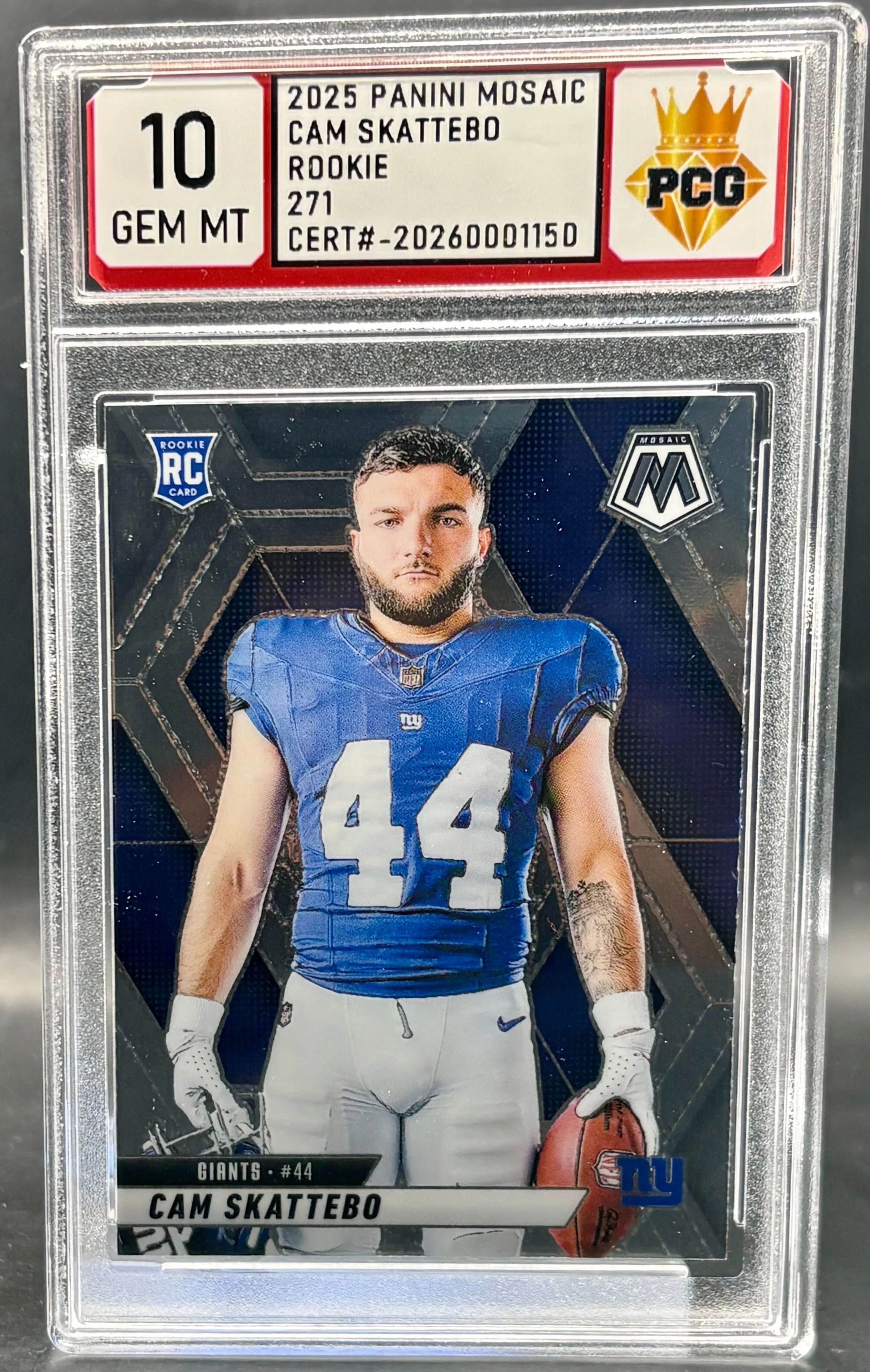 #20260001150 2025 CAM SKATEEBO RC 10 GEM MT