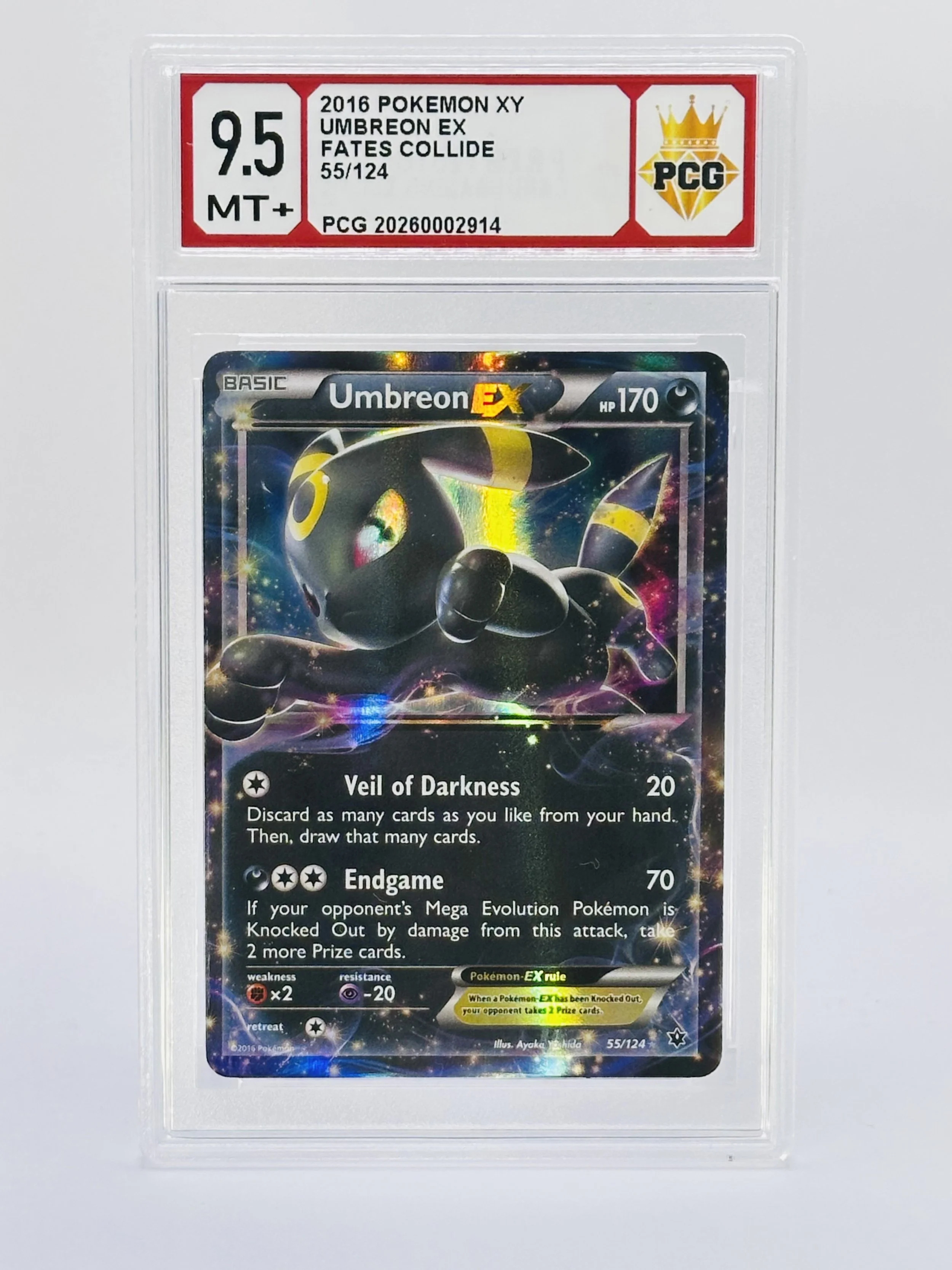 #20260002914 2026 UMBREON EX 9.5 MT+
