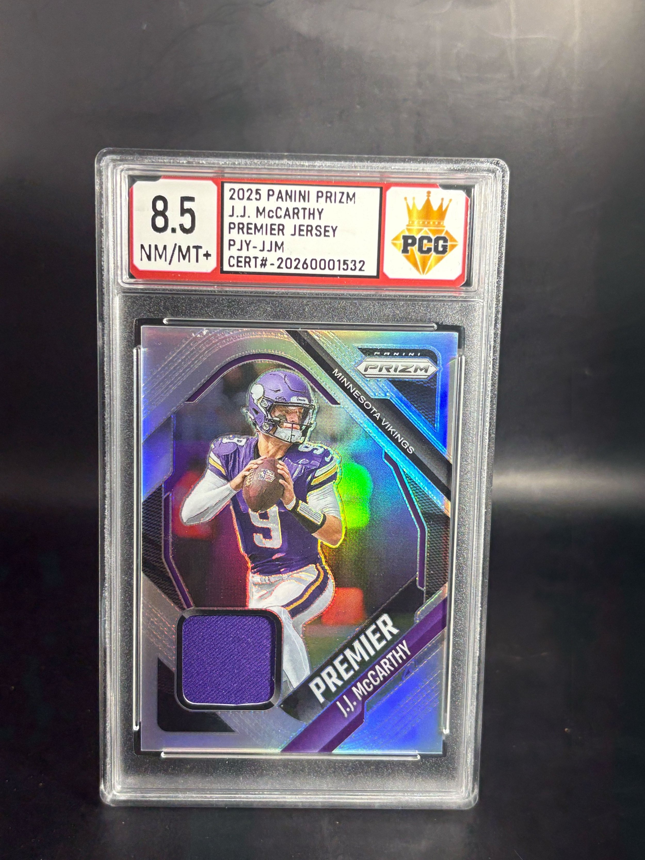 #20260001532 2025 JJ MCCARTHY  8.5 NM/MT+