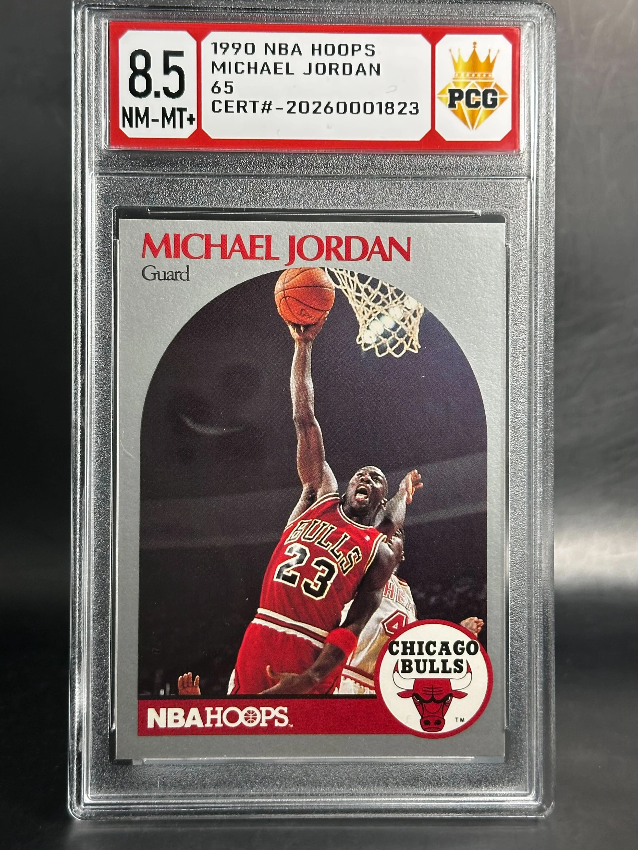 #20270001823 1990 MICHAEL JORDAN 8.5 NM-MT