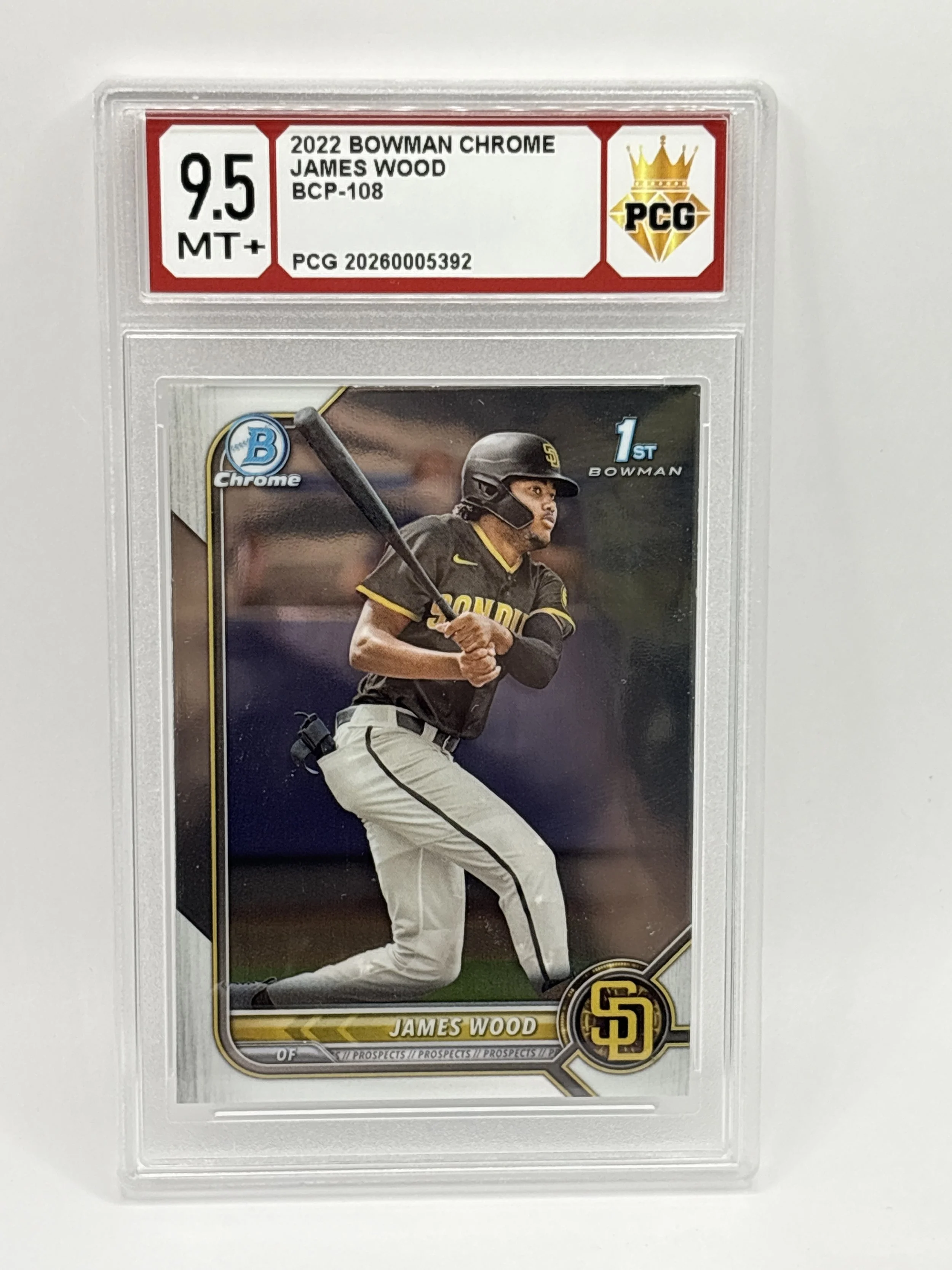 #20260005392 2022 JAMES WOOD 9.5 MT+