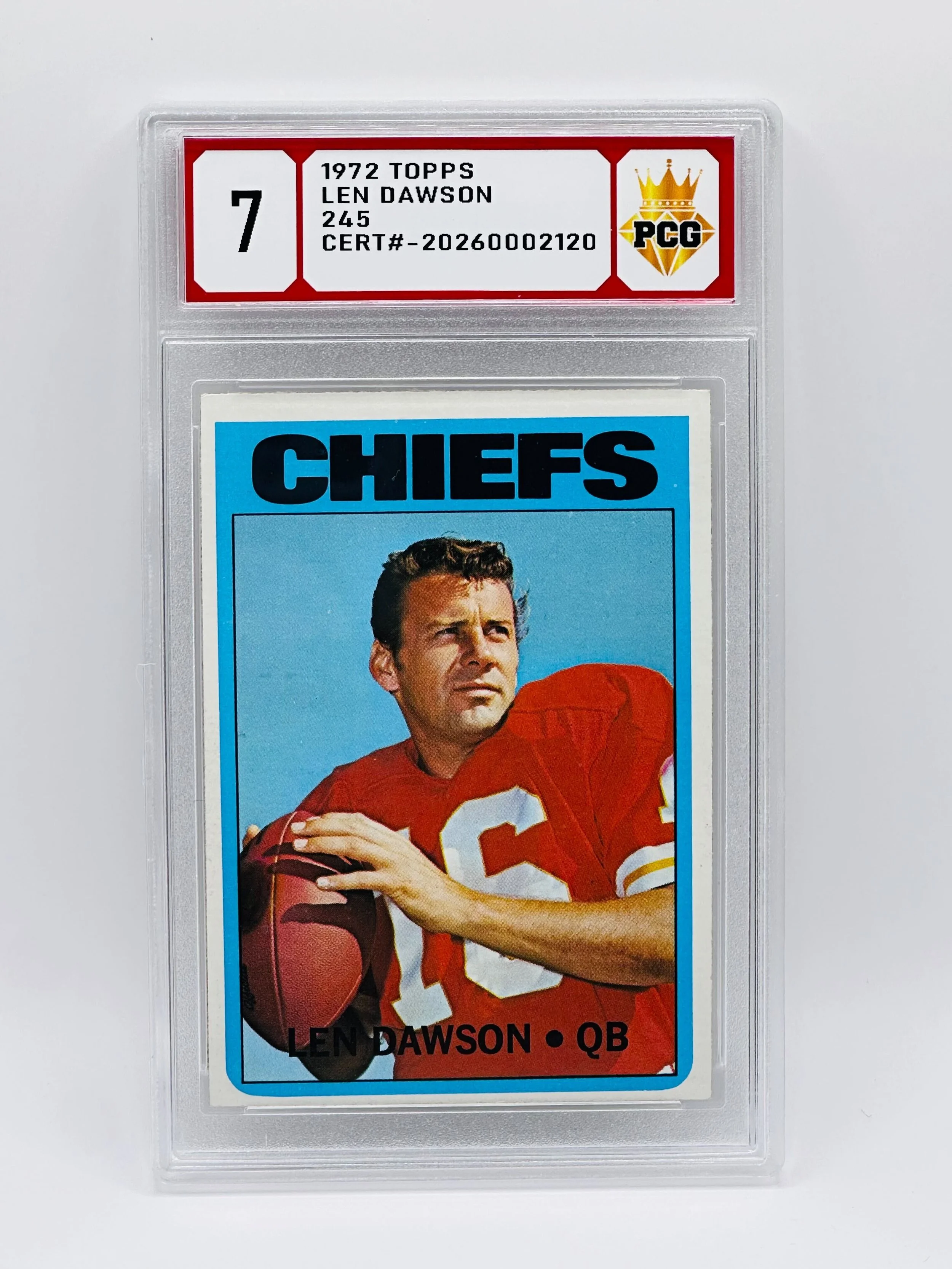 #20260002120 1972 LEN DAWSON 7