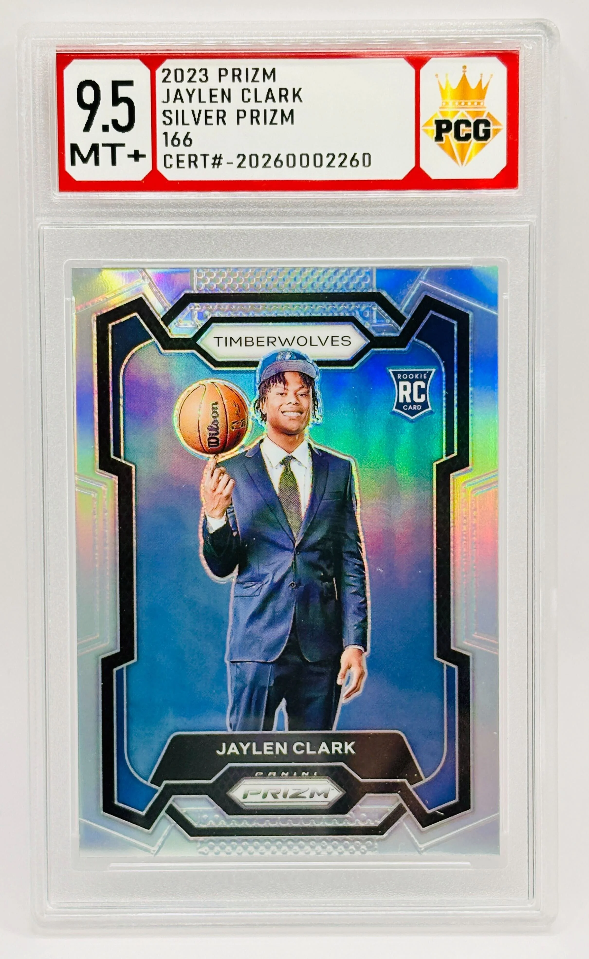 #20260002260 2023 JAYLEN CLARK RC 9.5 MT+