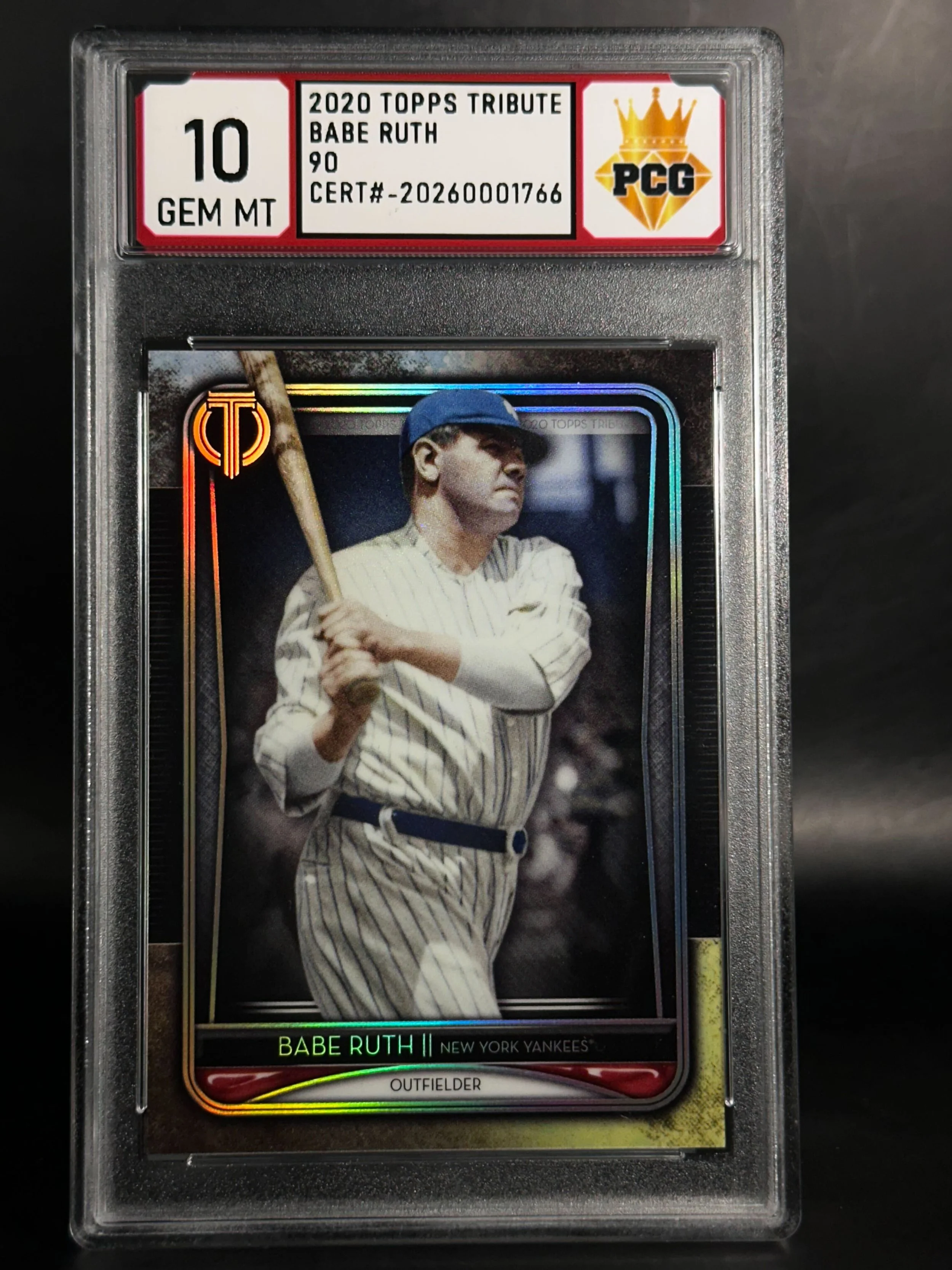 #20260001766 2020 BABE RUTH 10 GEM MT