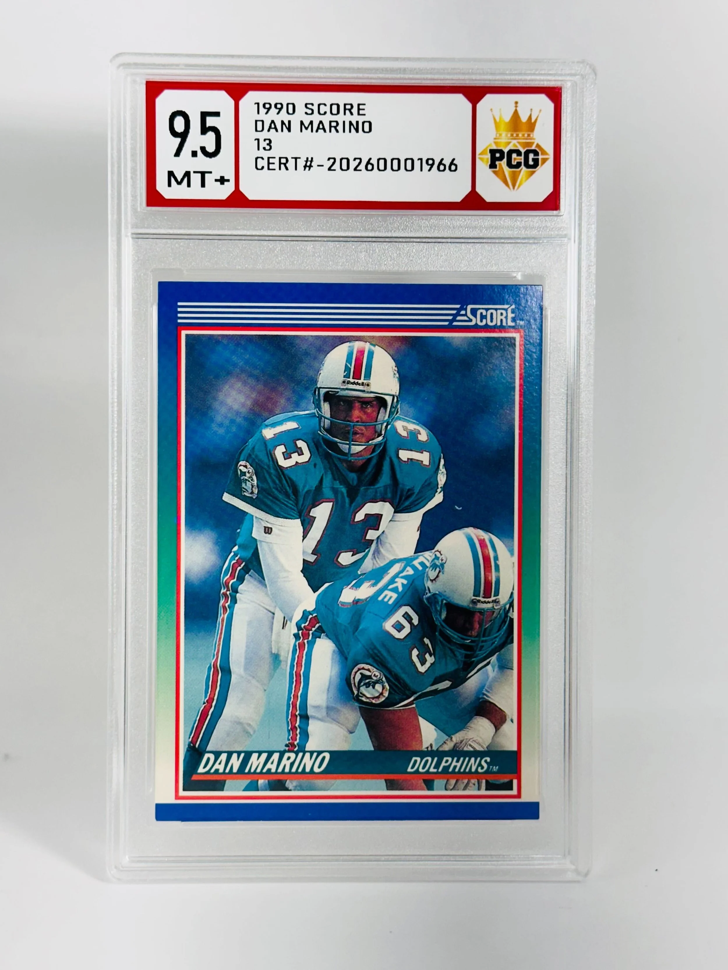 #20260001966 1990 DAN MARINO 9.5 MT+