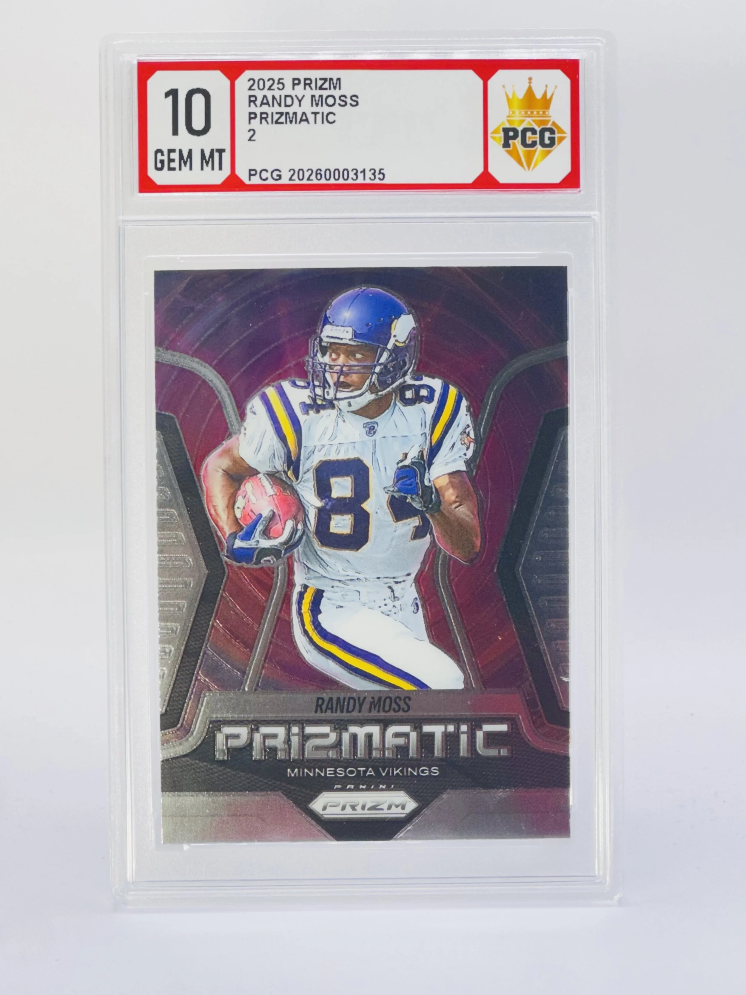 #20260003135 2025 PRIZM 10 GEM MT