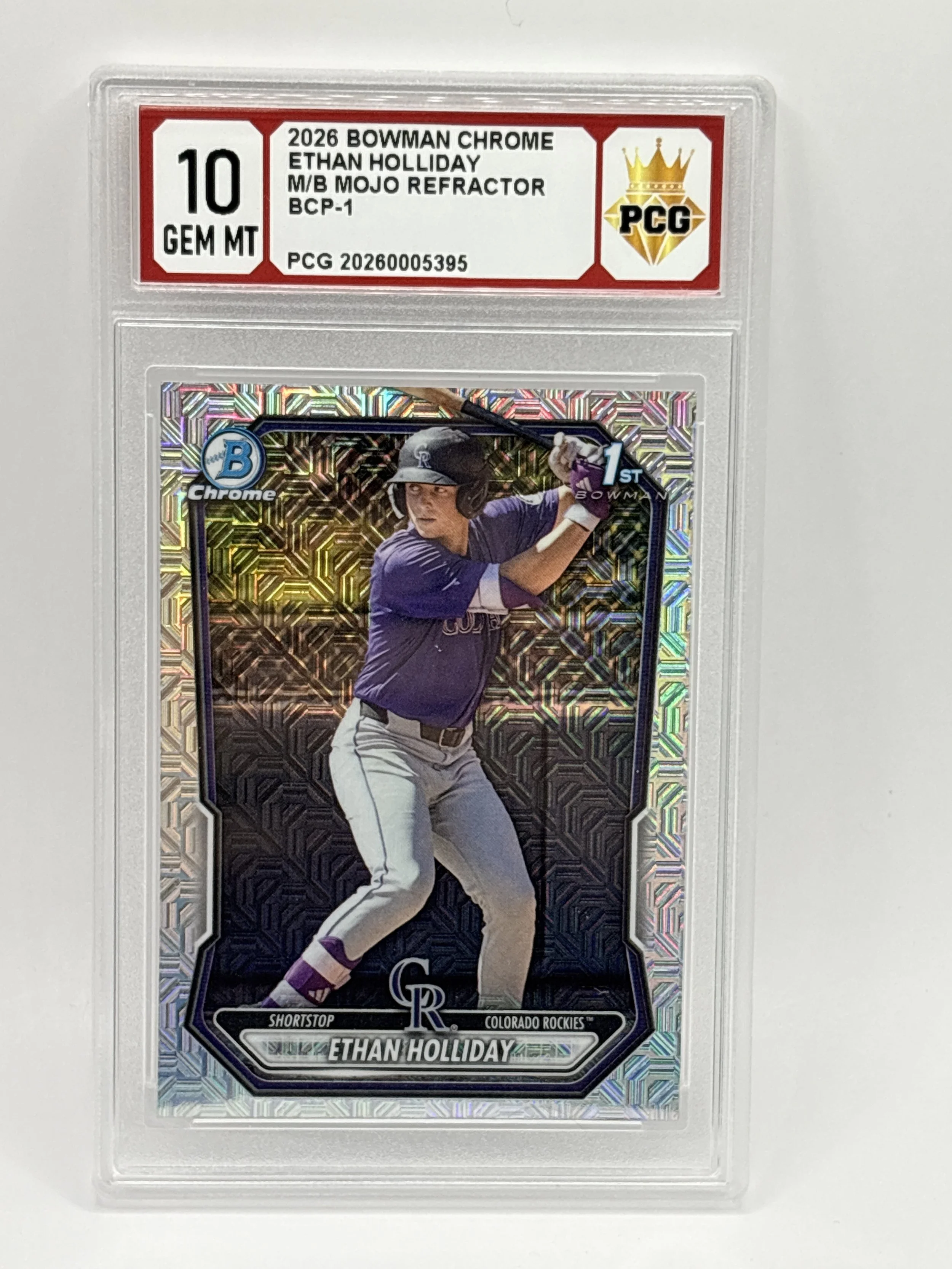 #20260005395 2026 ETHAN HOLLIDAY 10 GEM MT