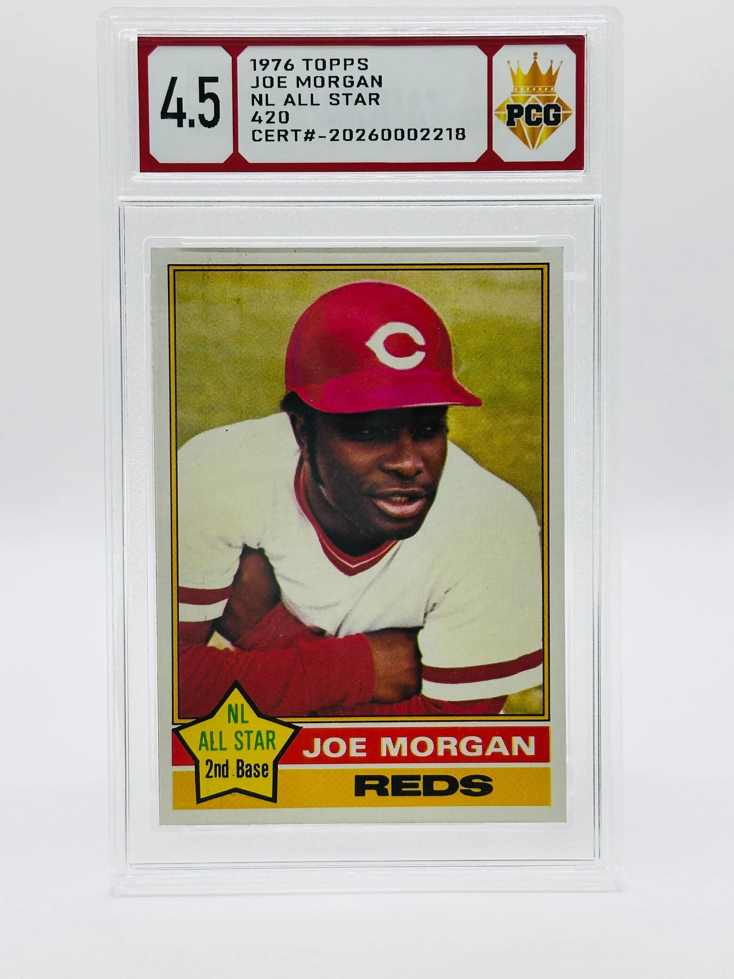 #2006002218 1976 JOE MORGAN 4.5